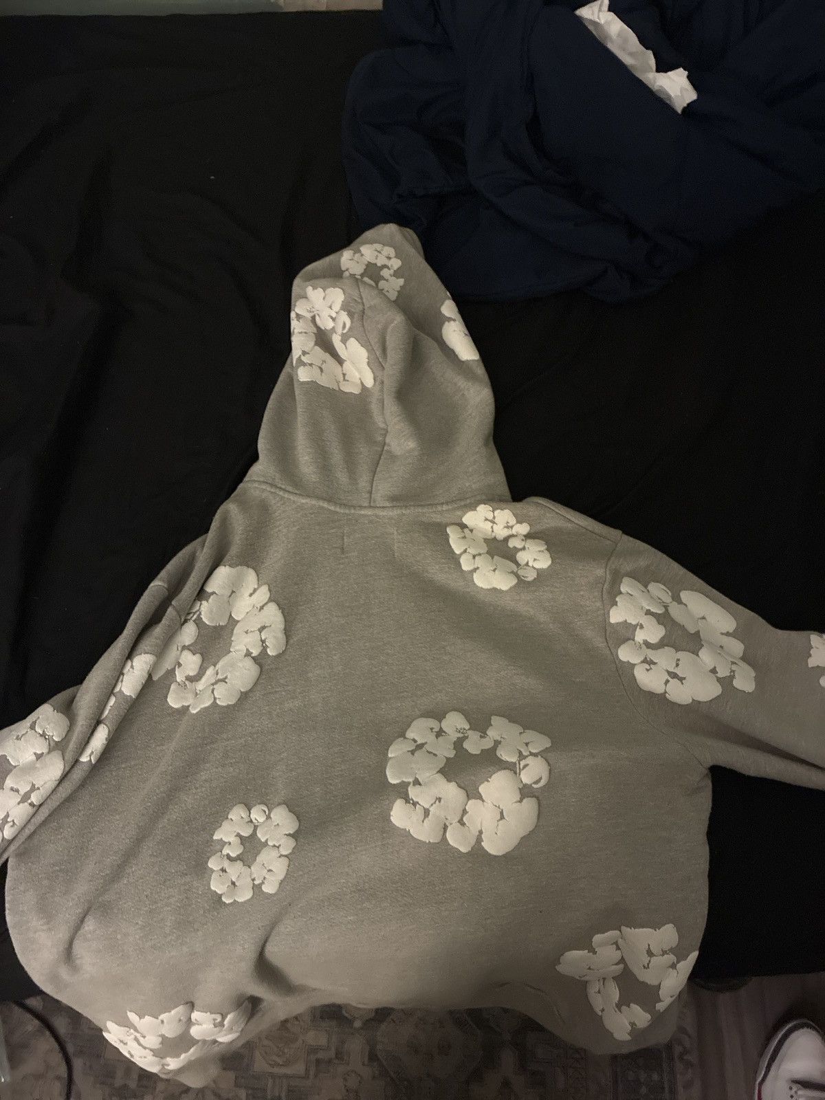 DENIM TEARS Grey denim tears hoodie Size US XXL / EU 58 / 5 - 6 Thumbnail
