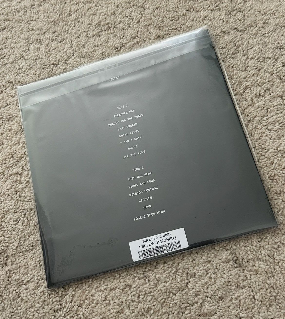 Yeezy Signed Bully Vinyl Kanye West Ye LP Autograph Yeezy Size ONE SIZE - 2 Thumbnail