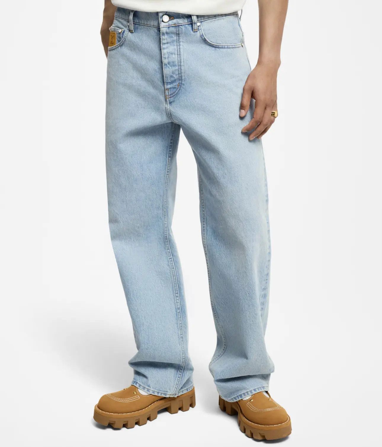 Louis Vuitton Louis Vuitton Wide Leg Fit Jeans Size US 30 / EU 46 - 1 Thumbnail