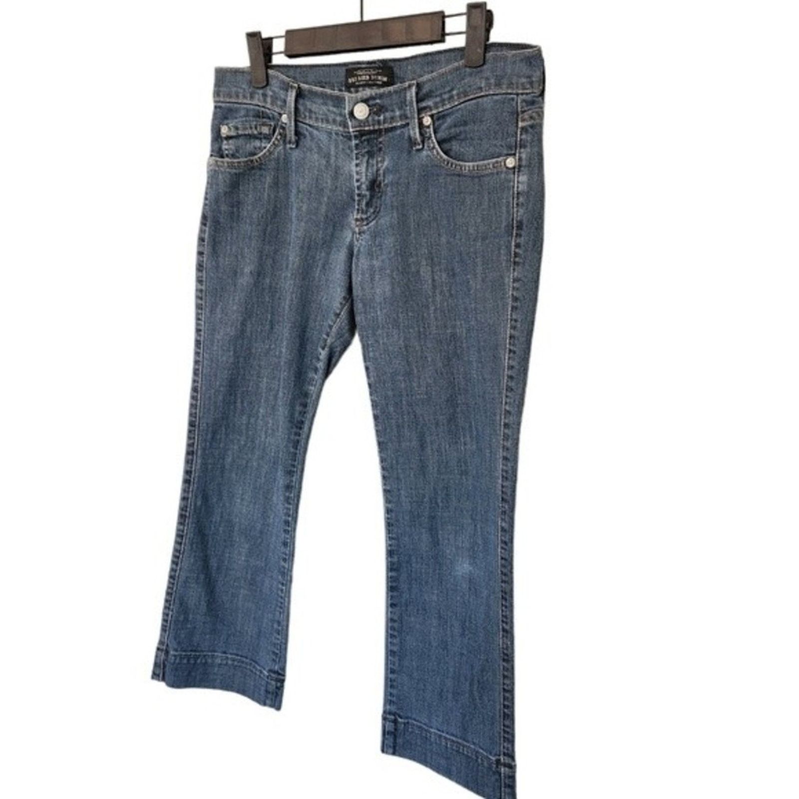 James Jeans James Jeans Cropped Dry Aged Denim Jeans 27 Size 27" / US 4 / IT 40 - 3 Thumbnail