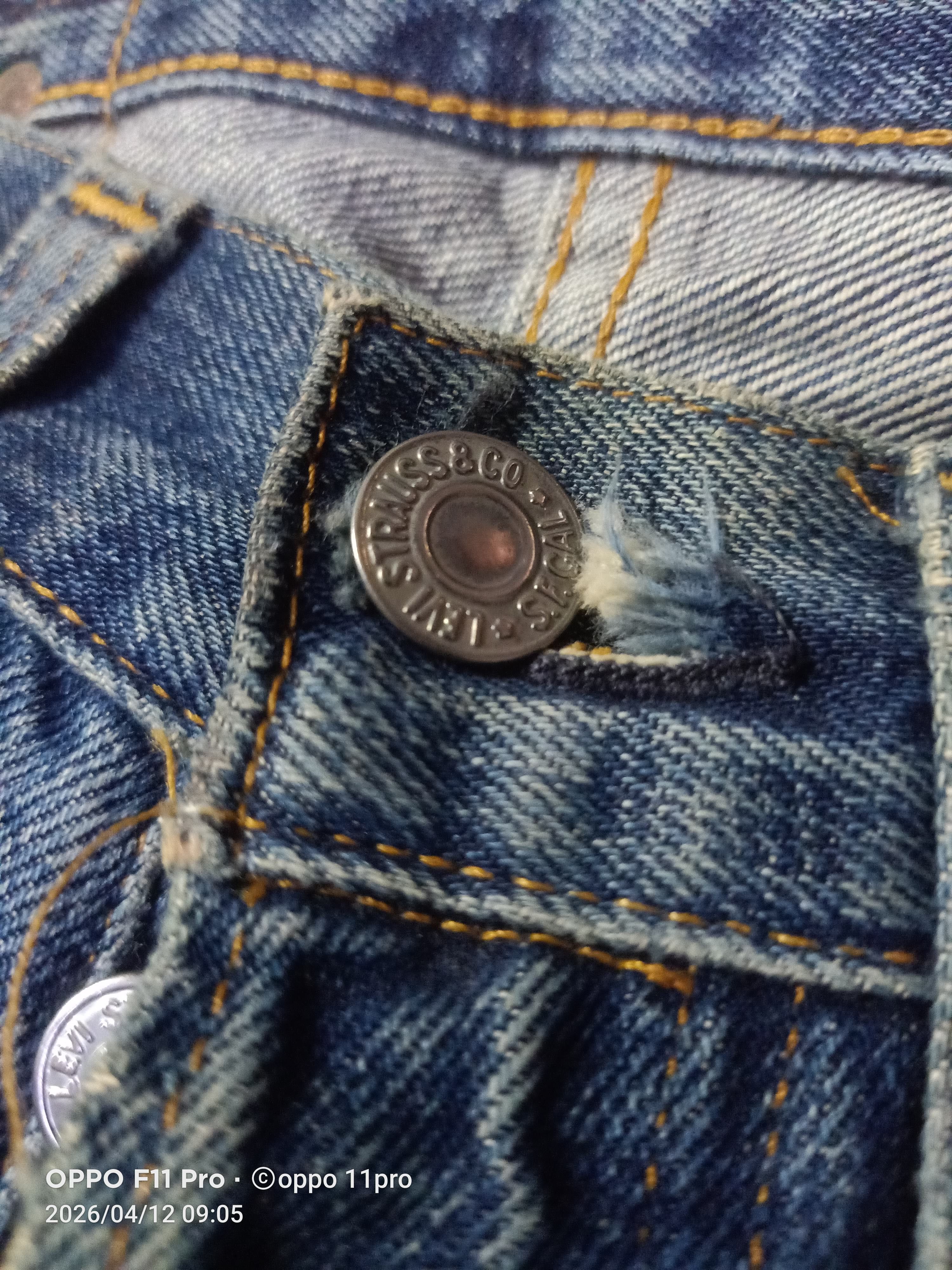 Levi's Vintage Clothing Levis💥 Vintage 201XX LVC BuckleBack Redselvedge 31X30💥 Size US 31 - 15 Thumbnail
