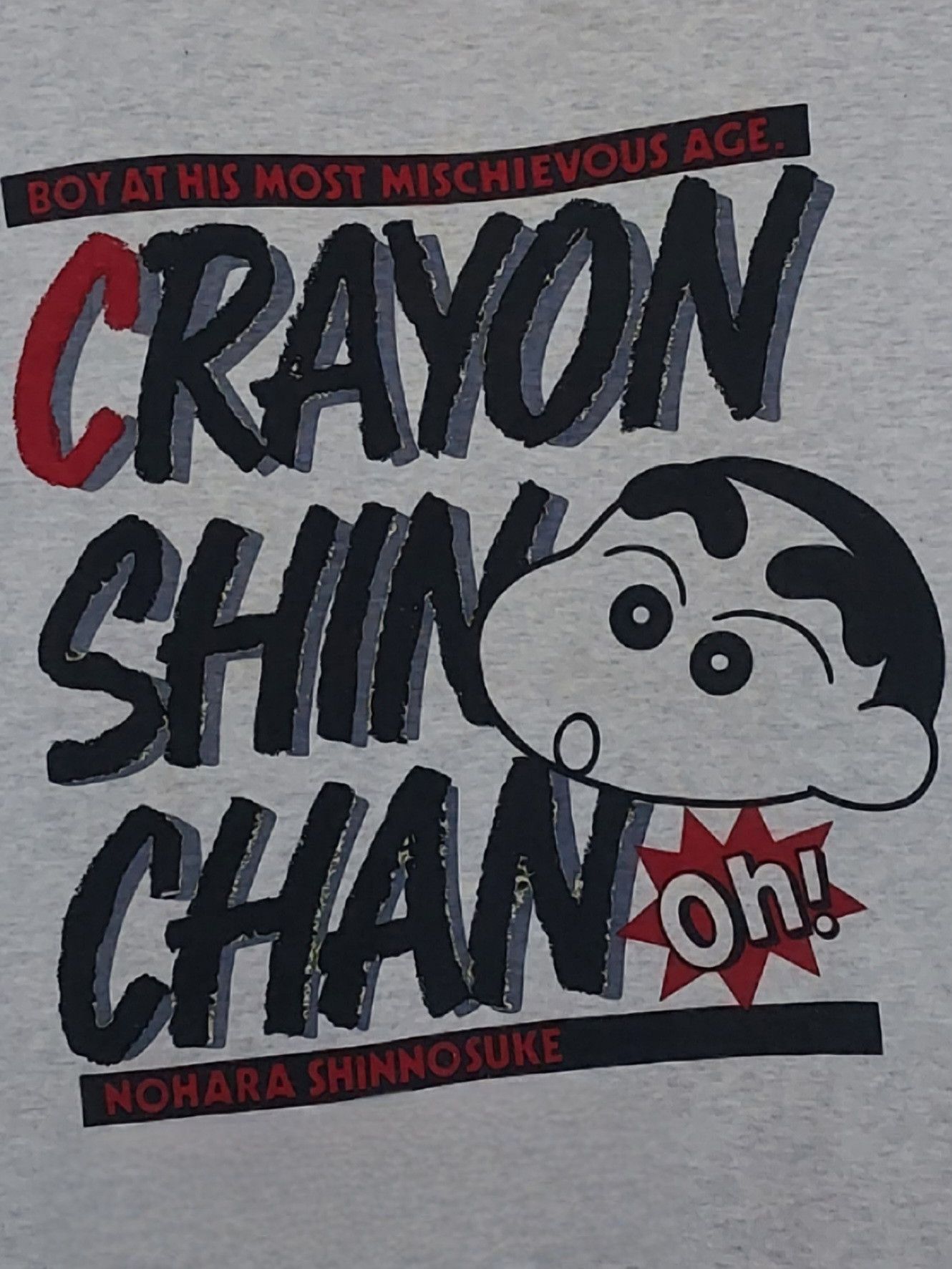 Anime Vintage long sleeve anime/manga Crayon Shin-Chan Size US L / EU 52-54 / 3 - 2 Thumbnail