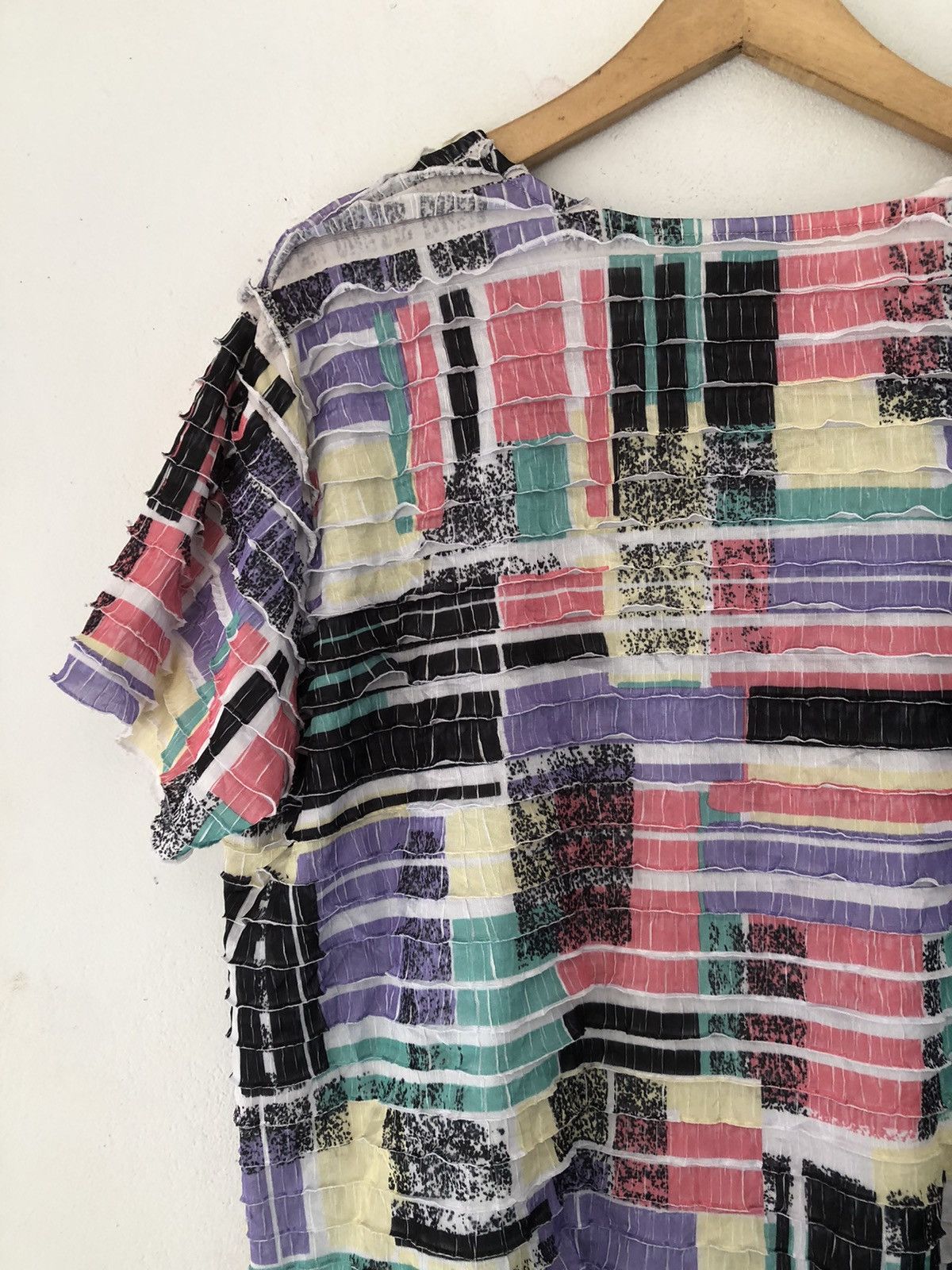 Yohji Yamamoto Japanese Alfred Dunner Distressed Pleated issey style Size US L / EU 52-54 / 3 - 8 Thumbnail
