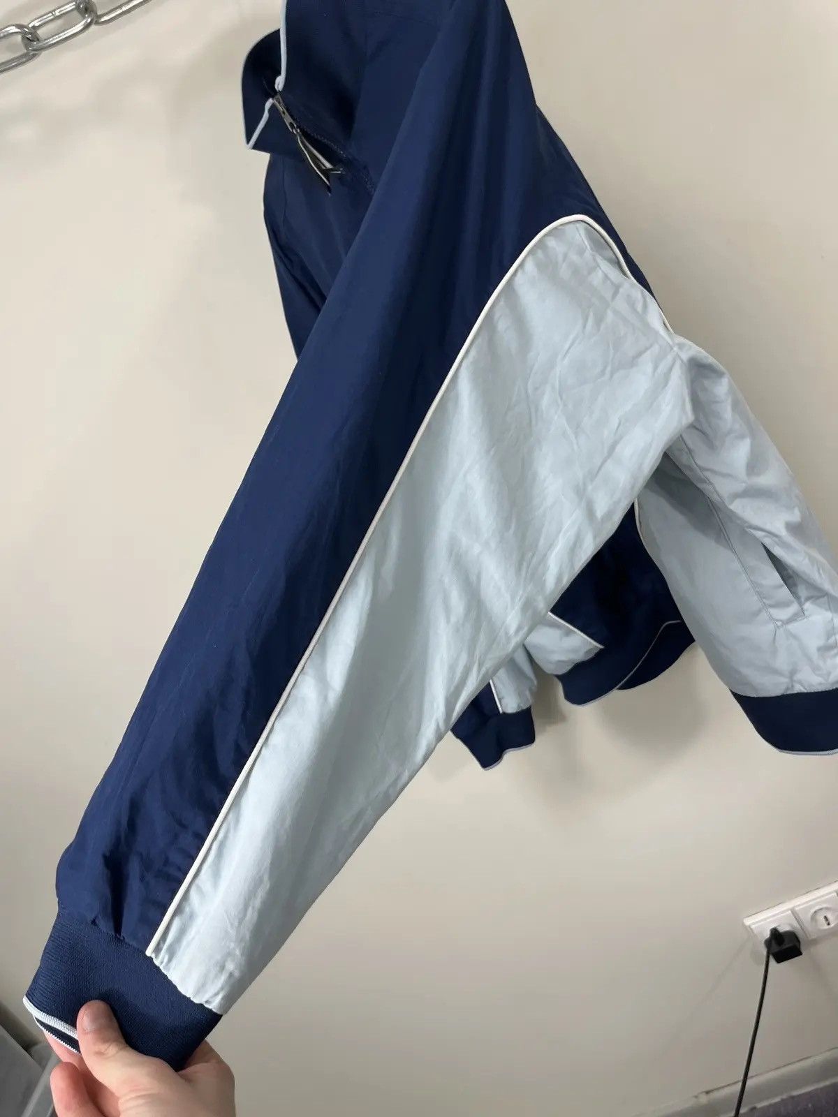 Nike × Vintage Vintage Nike Y2K Hype Logo Retro Full Zip Track Jacket Size US XL / EU 56 / 4 - 13 Thumbnail