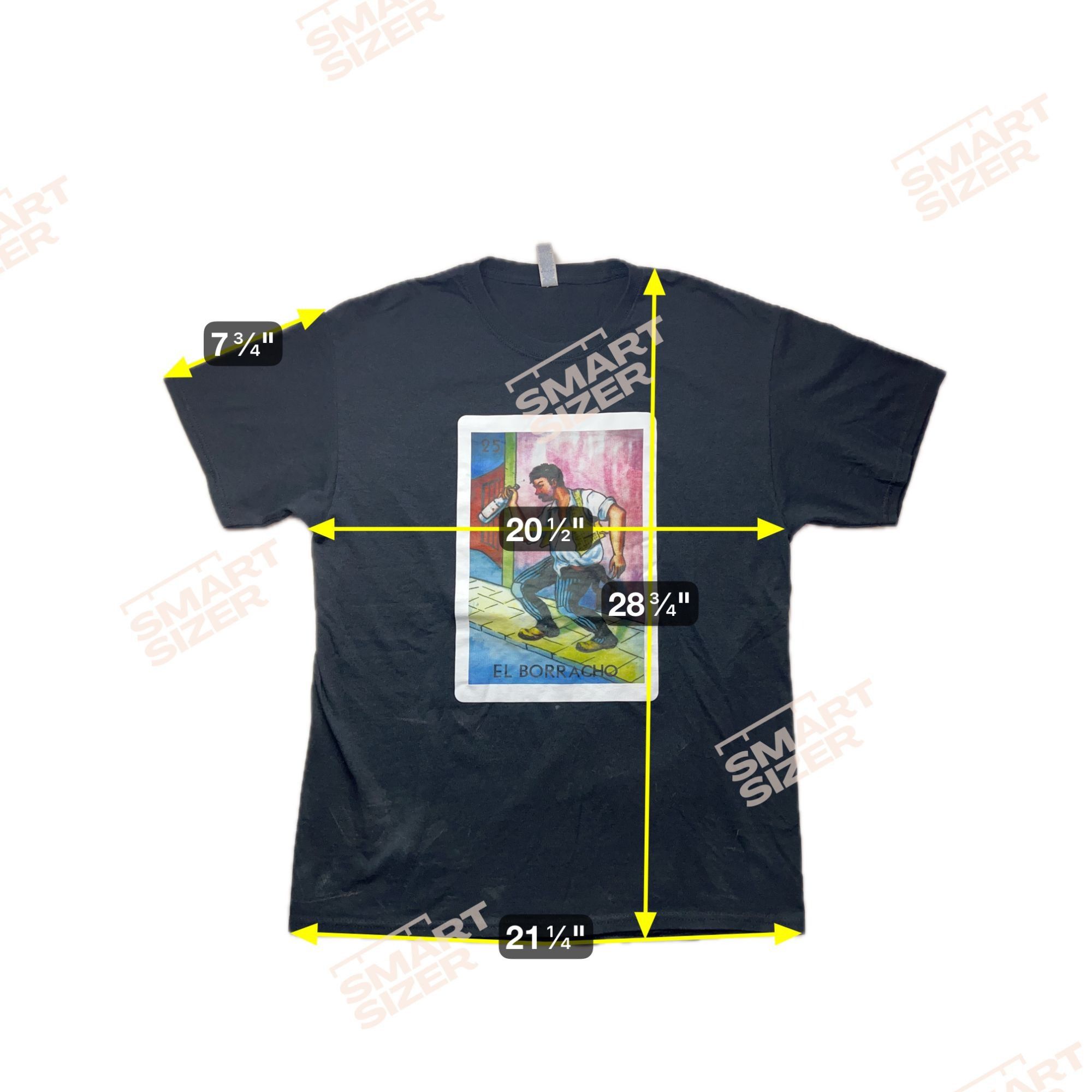 Other El Borracho Drunk L T-Shirt Shirt Size US L / EU 52-54 / 3 - 5 Thumbnail