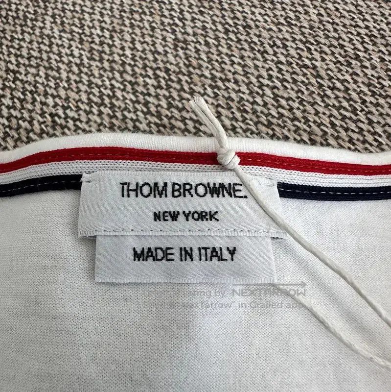 Thom Browne Thom Browne White Cotton Women's T-Shirt . Size S / US 4 / IT 40 - 3 Thumbnail