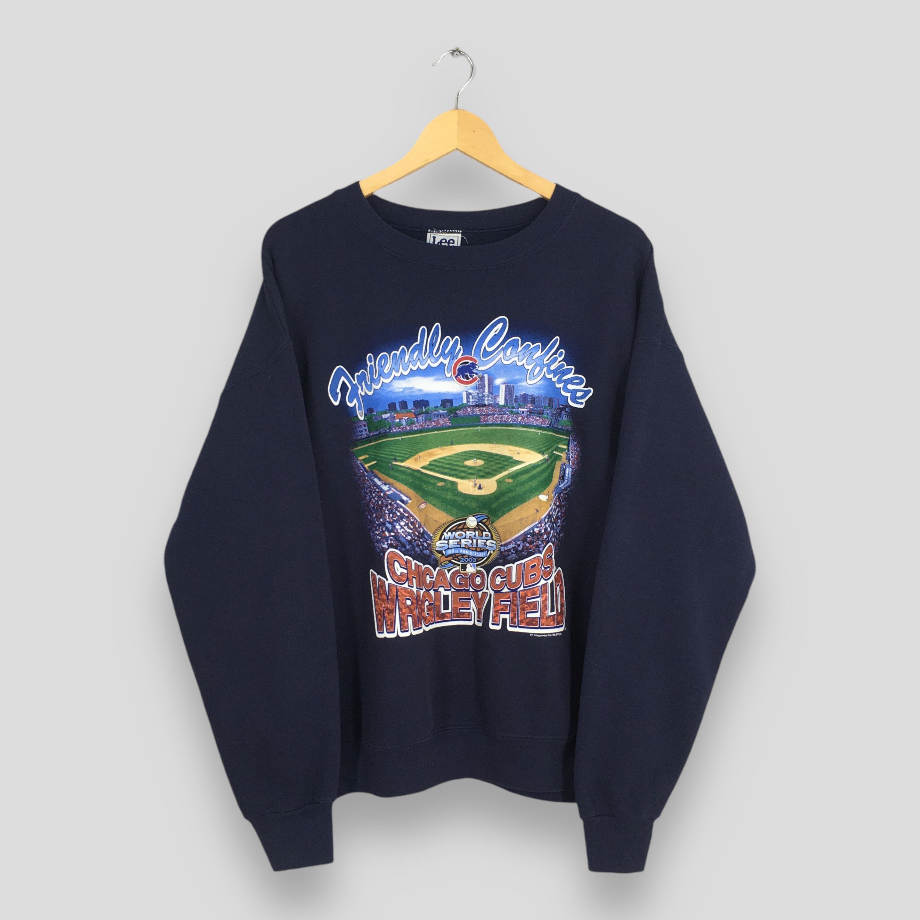 MLB Vintage 90s Chicago Cubs MLB Baseball Sweatshirt Large Size US L / EU 52-54 / 3 - 1 Thumbnail