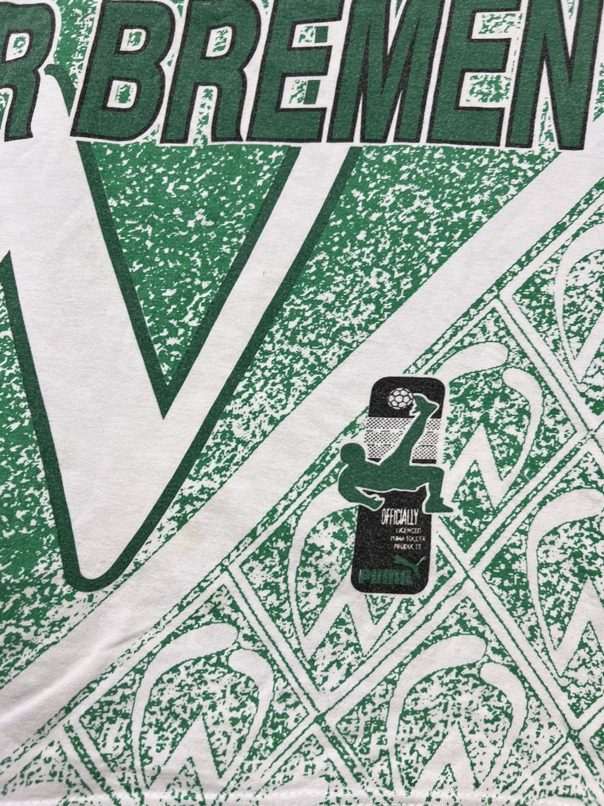 Puma × Vintage Tshirt Puma Werder Bremen 1995/1997 Football Vintage Size US S / EU 44-46 / 1 - 3 Thumbnail