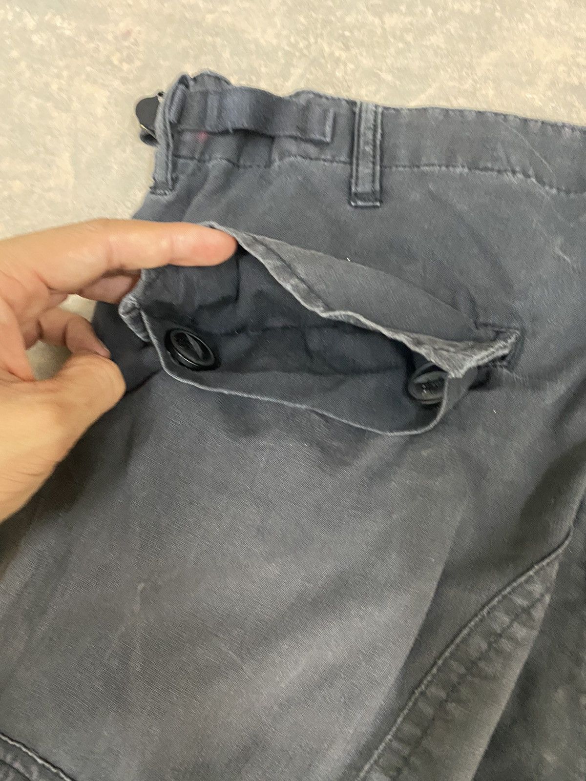 Neighborhood FADED NEIGHBORHOOD JAPAN CARGO PANTS LGB 90s Size US 34 / EU 50 - 19 Thumbnail
