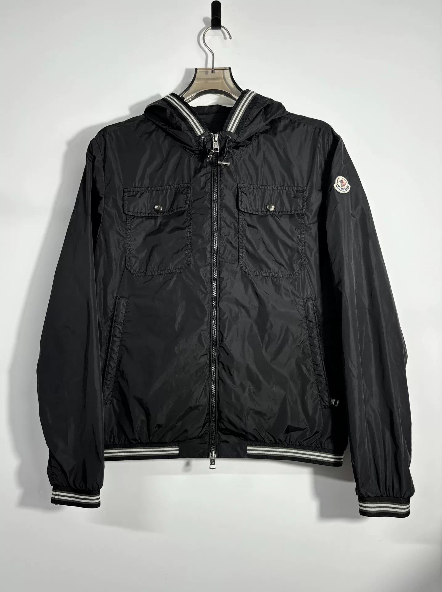 Moncler Moncler Black Light Jacket m Men Size US M / EU 48-50 / 2 - 1 Thumbnail
