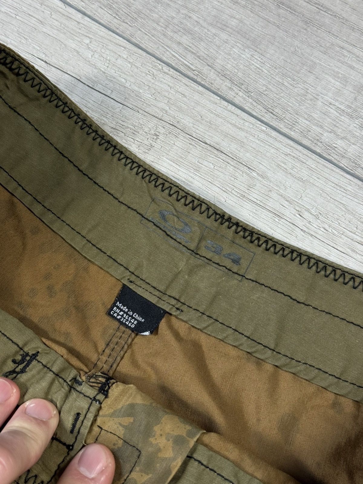 Oakley Oakley Vintage 90s Outdoor Military Nylon Shorts Y2K Size US 34 / EU 50 - 6 Thumbnail