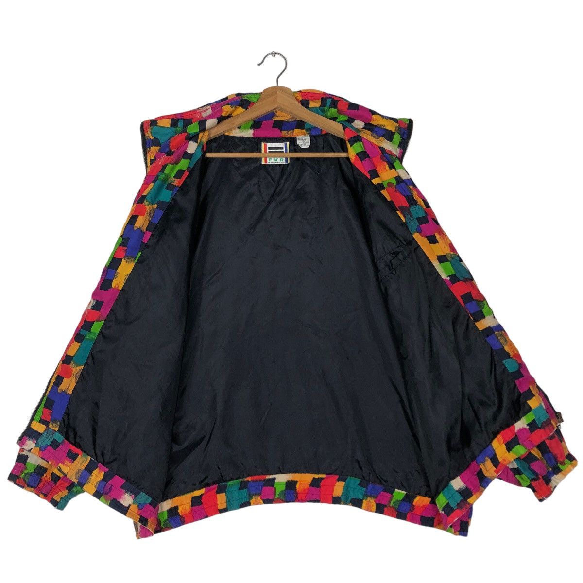 Japanese Brand 🔥90’s Vintage Silk Bomber Jacket EVR Art Issey Miyake Size US XL / EU 56 / 4 - 11 Thumbnail