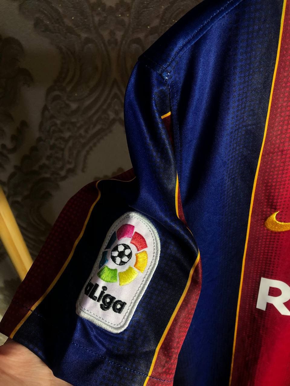 Nike × Vintage VERY RARE NIKE FC BARCELONA SPAIN SOCCER JERSEY BLOKECORE Size US L / EU 52-54 / 3 - 5 Thumbnail