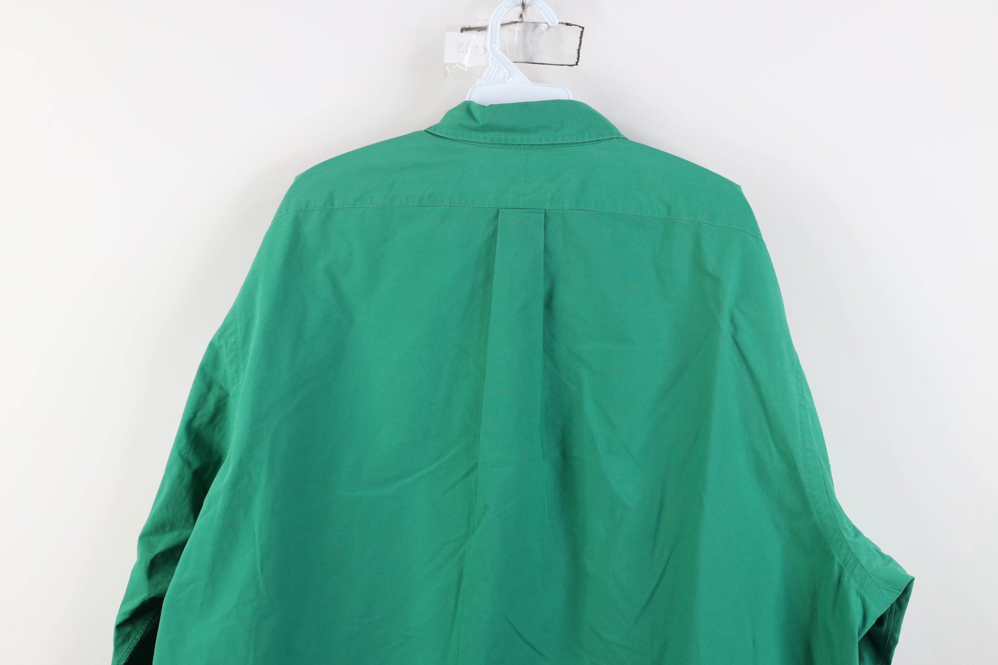 Ralph Lauren Vintage 90s Ralph Lauren Crest Collared Button Down Shirt Size US XL / EU 56 / 4 - 13 Thumbnail