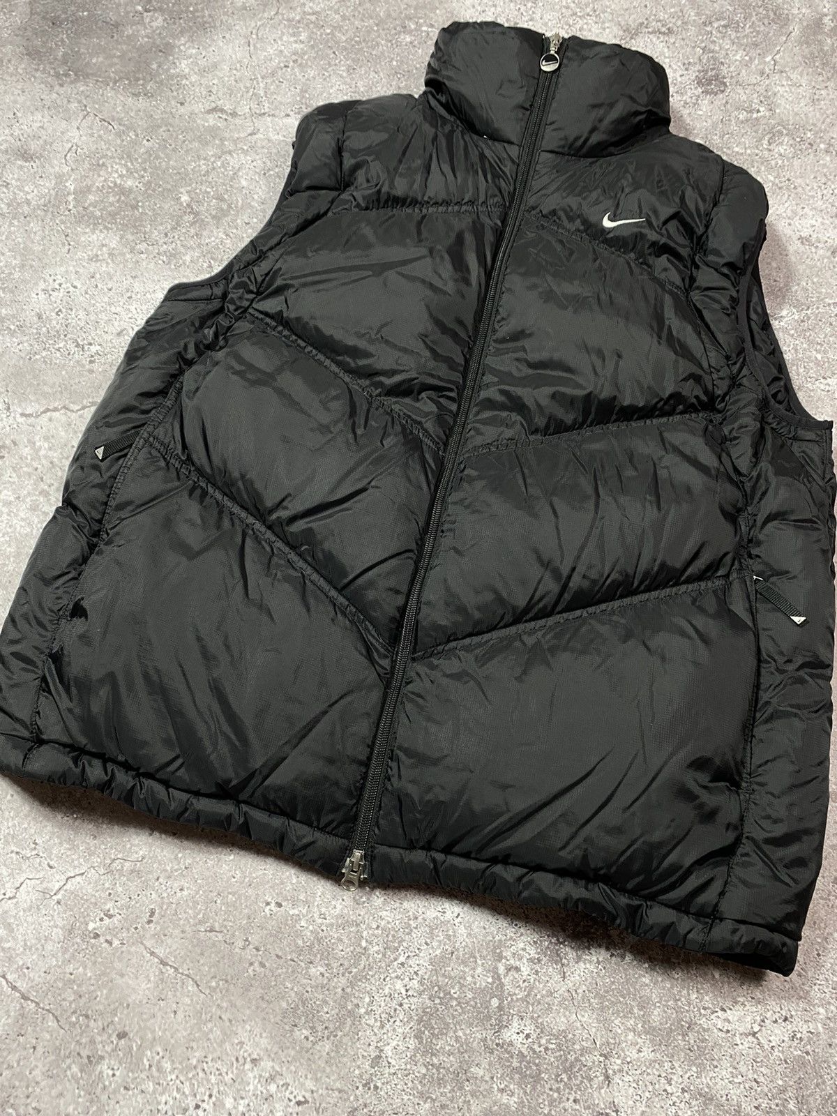 Nike × Vintage Vintage NIKE Down puffer vest Size US XL / EU 56 / 4 - 3 Thumbnail