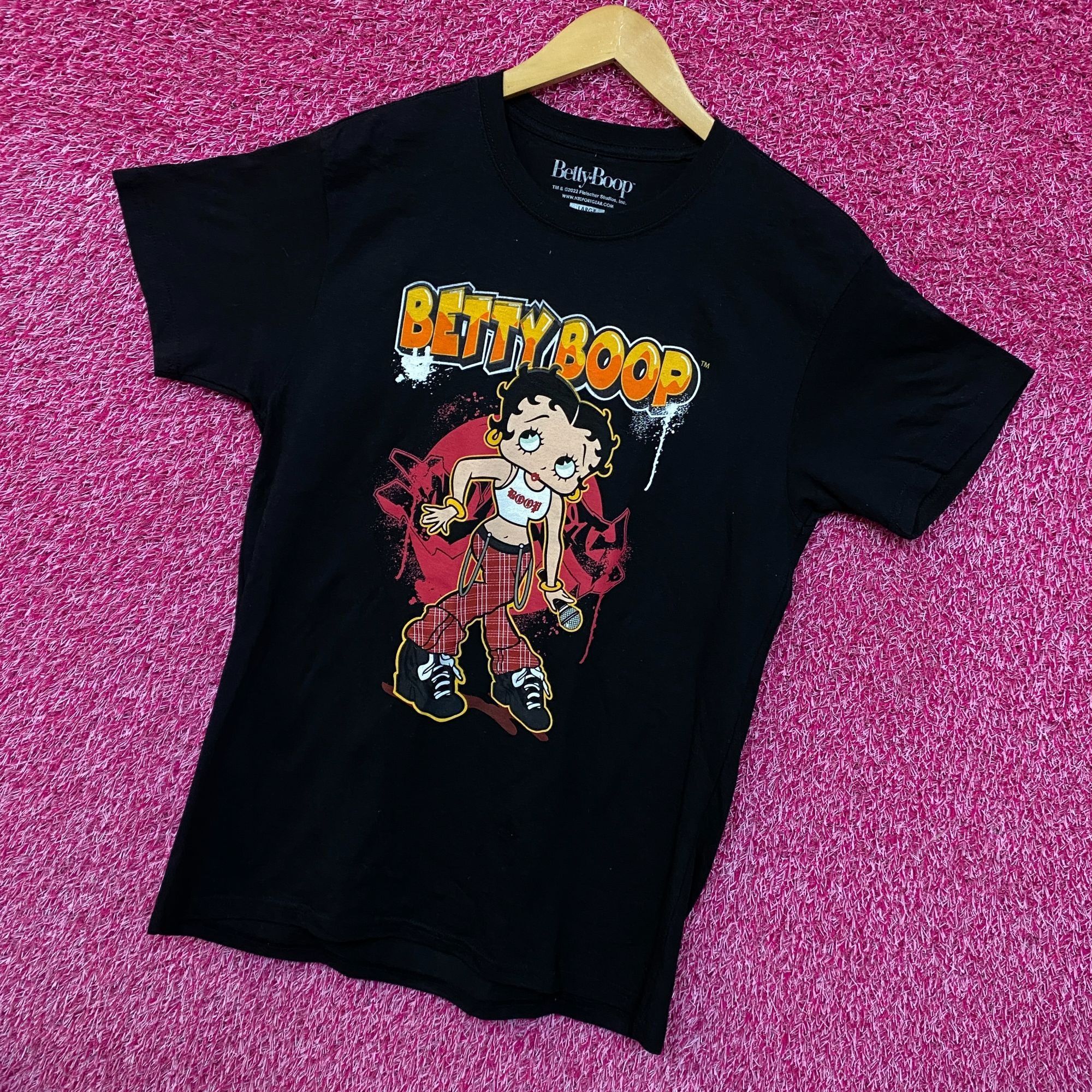 Other Betty Boop No Doubt Inspired Betty Graffiti Spell-Out Tee L Size US L / EU 52-54 / 3 - 3 Thumbnail
