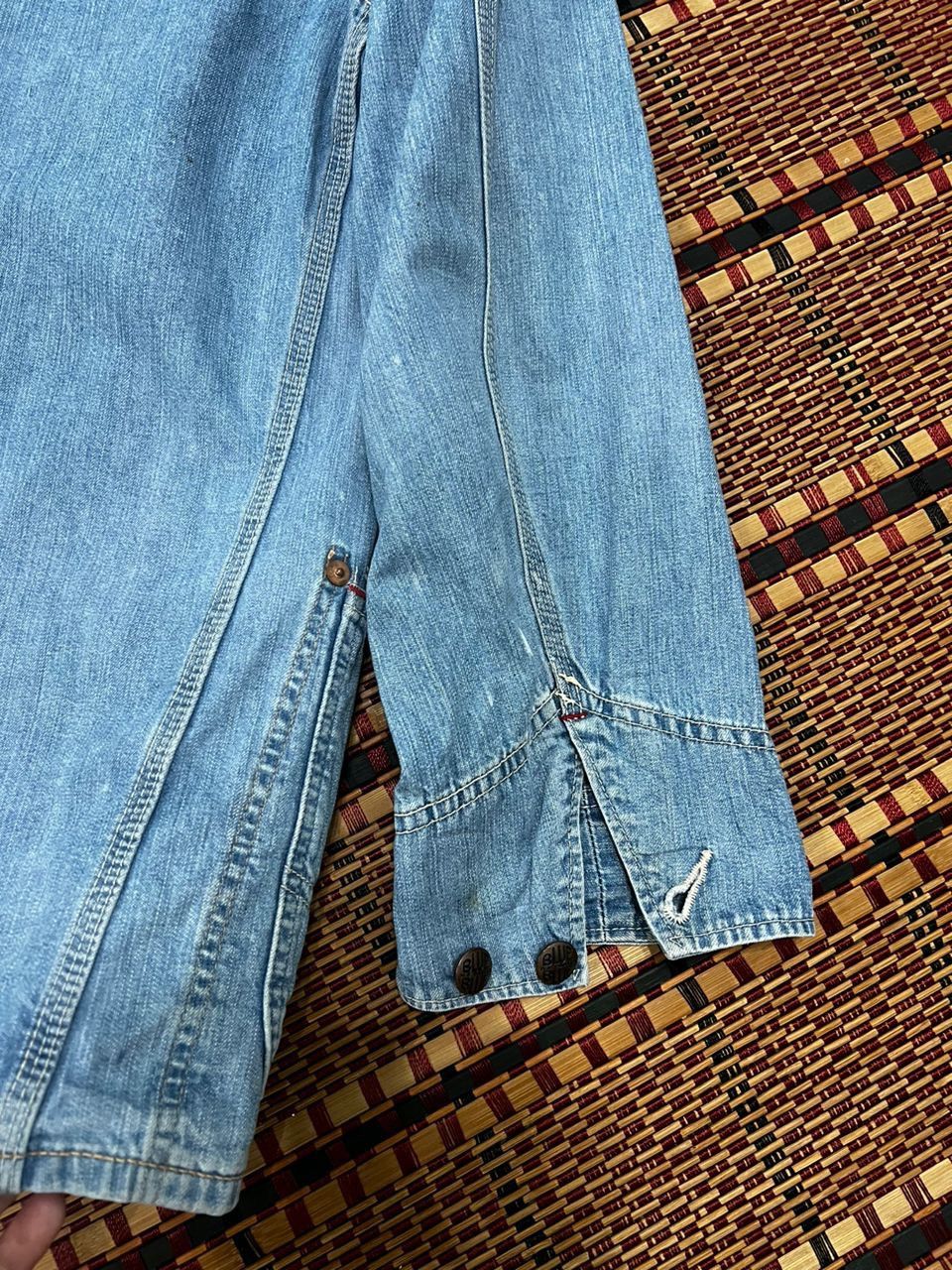 Blue Blue Japan × Japanese Brand Blue Blue Arigato Chore Jacket Denim Size US S / EU 44-46 / 1 - 10 Thumbnail