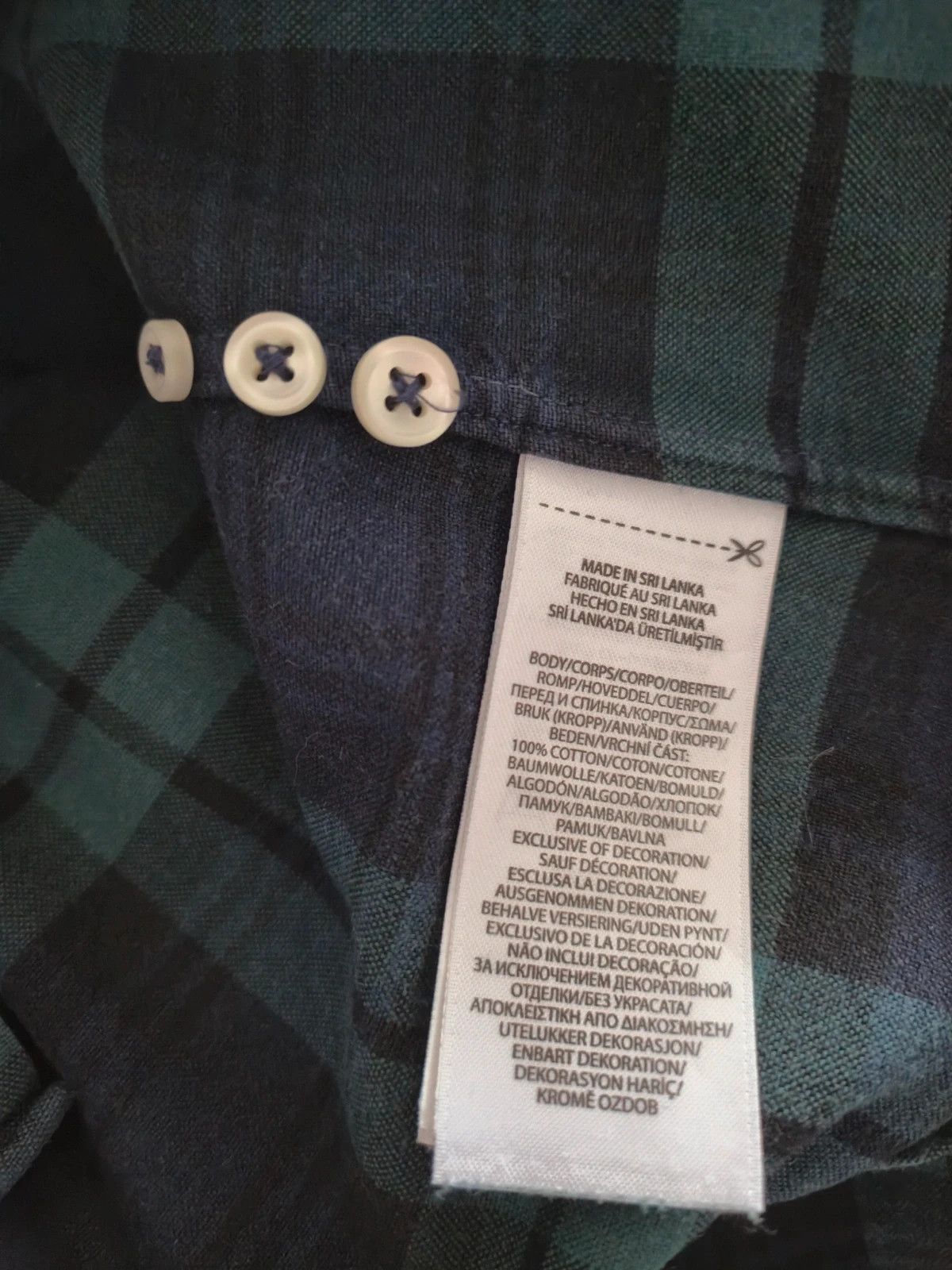 Polo Ralph Lauren Polo Ralph Lauren Barcode Tag Check Shirt - M Slim Size US M / EU 48-50 / 2 - 5 Thumbnail