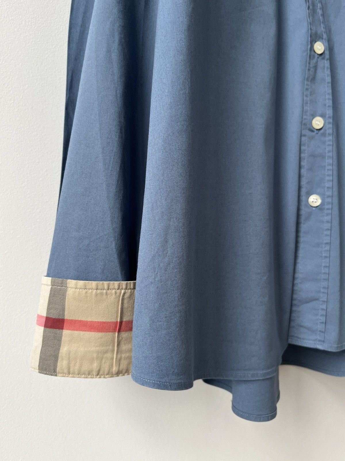 Burberry Burberry London Nova Check Cuffs Shirt Logo Luxury Old Money Size US XXL / EU 58 / 5 - 3 Thumbnail