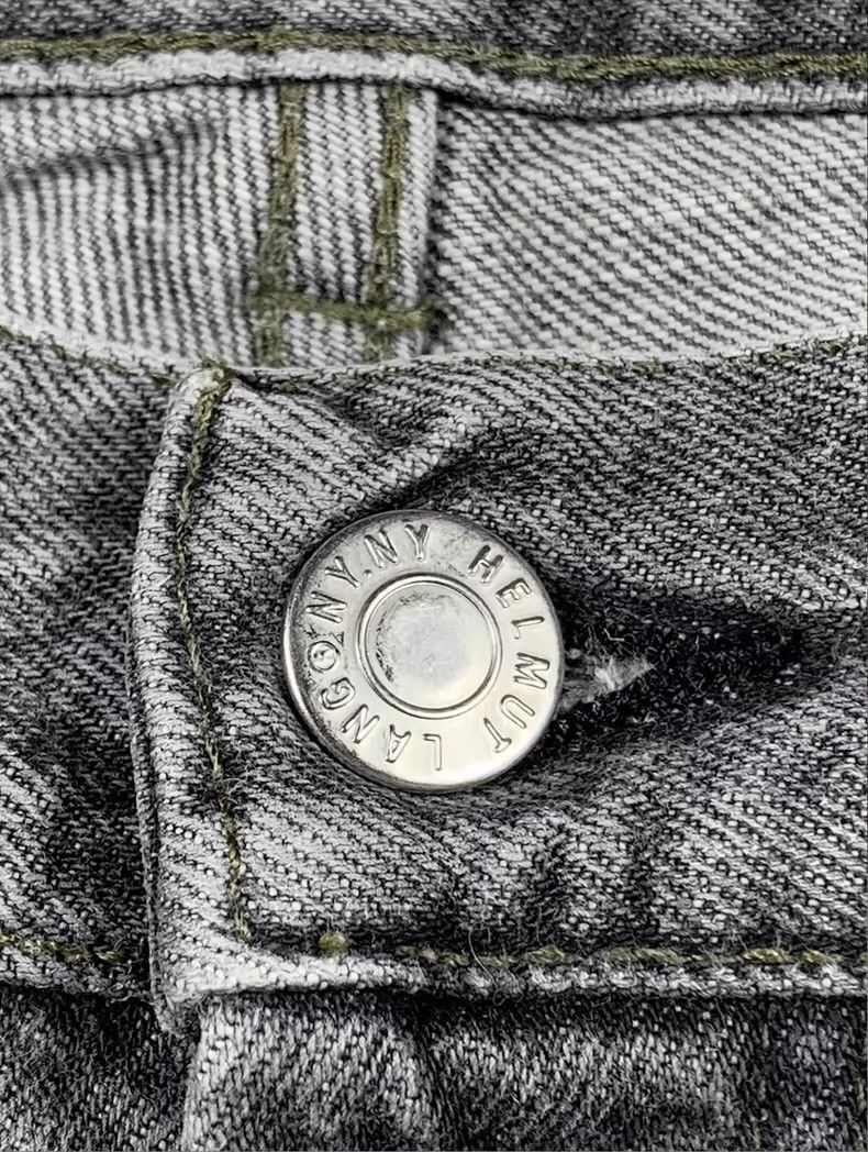 Helmut Lang HELMUT LANG Water-washed grey straight jeans Size US 34 / EU 50 - 5 Thumbnail