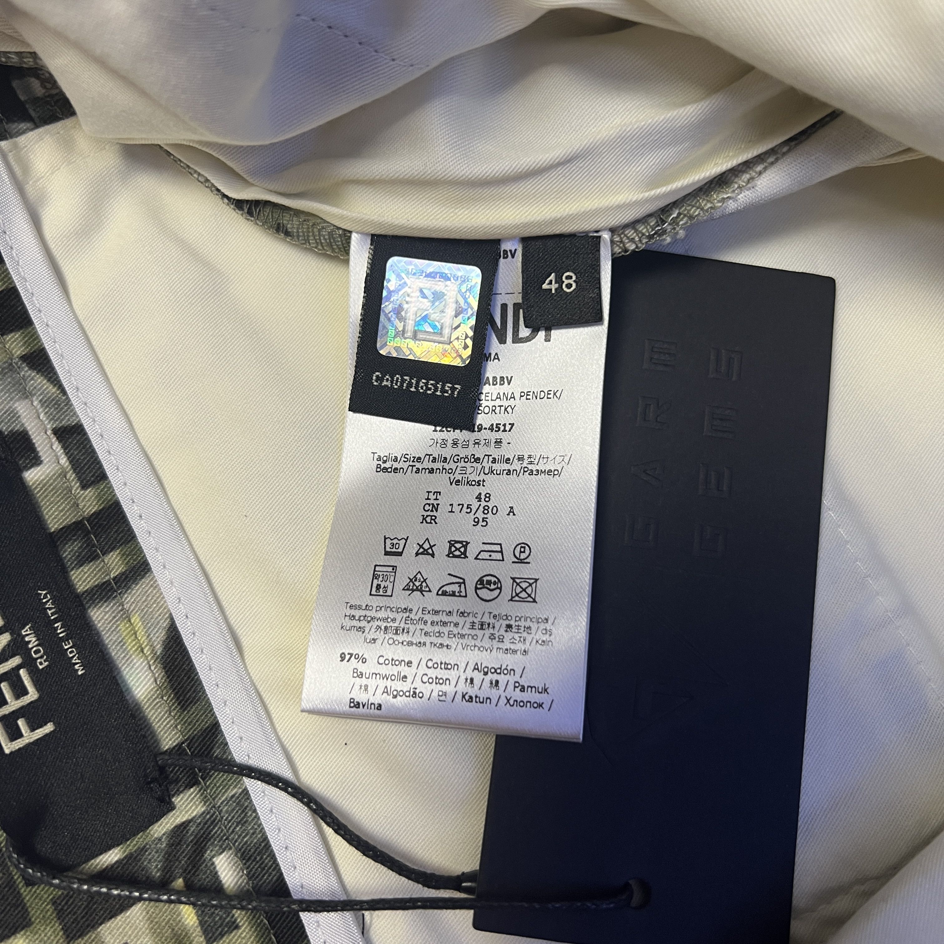 Fendi Fendi FF Camo Bermuda Shorts Size US 32 / EU 48 - 5 Thumbnail