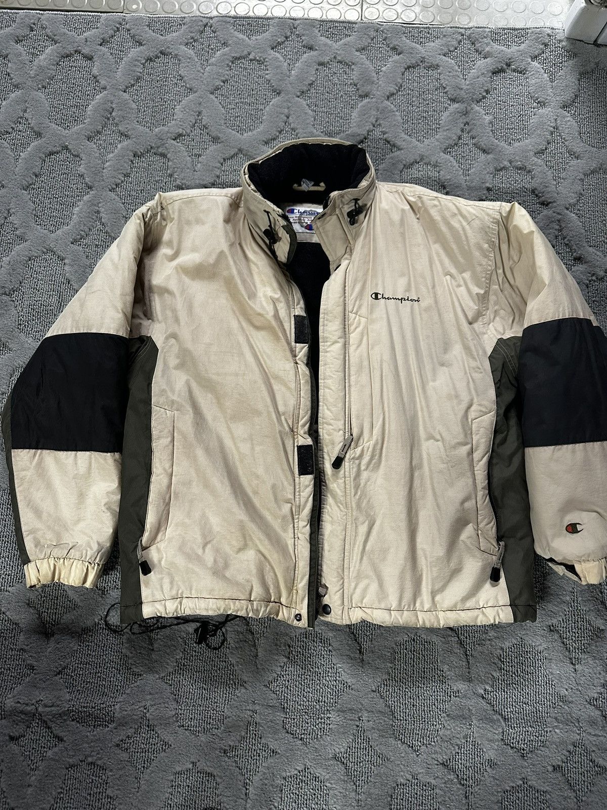 Champion × Vintage Vintage Champion puffer jacket for winter Size US L / EU 52-54 / 3 - 1 Thumbnail