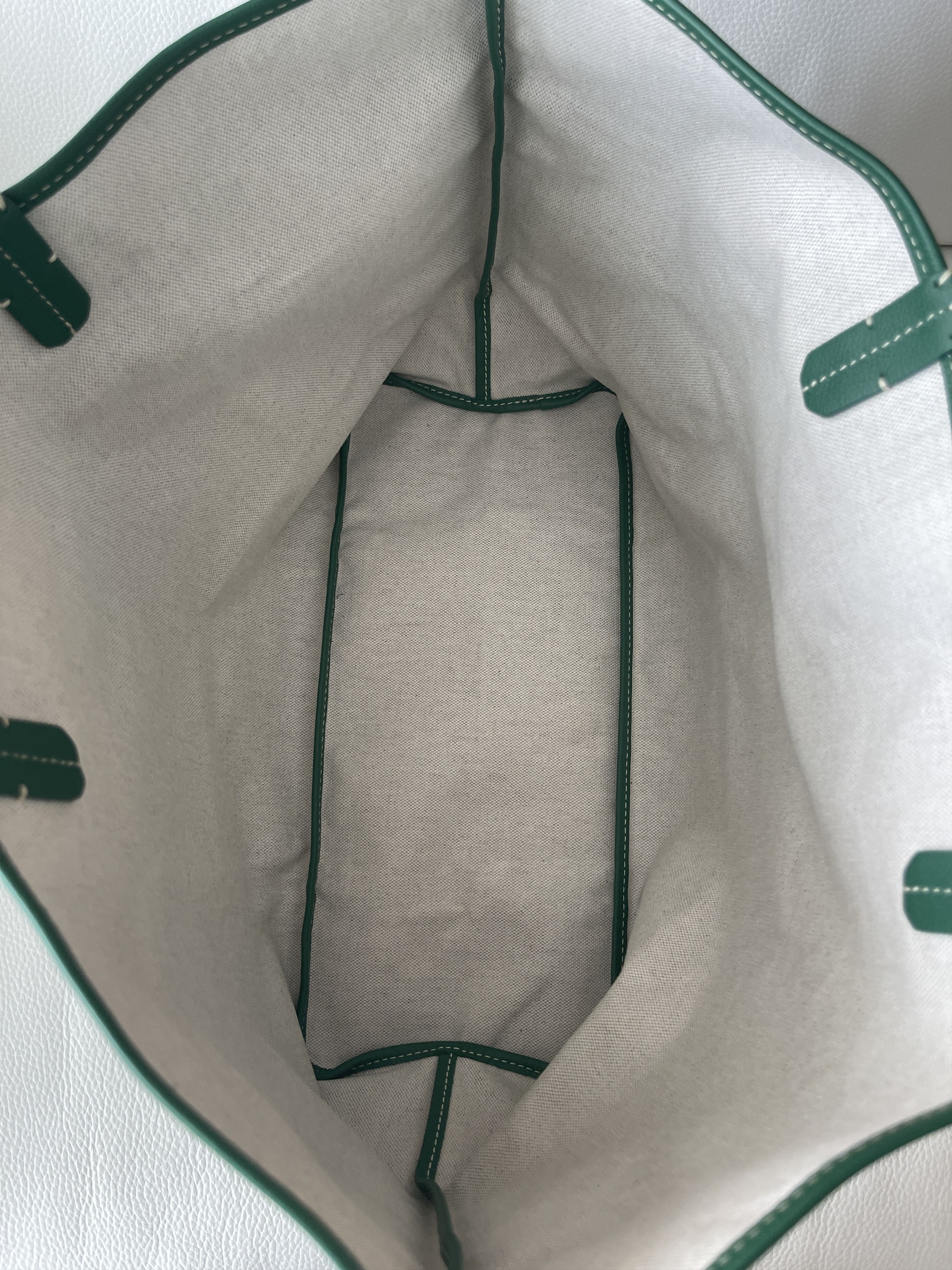 Goyard Green Goyard Saint Louis PM Reversible Tote Size ONE SIZE - 8 Thumbnail