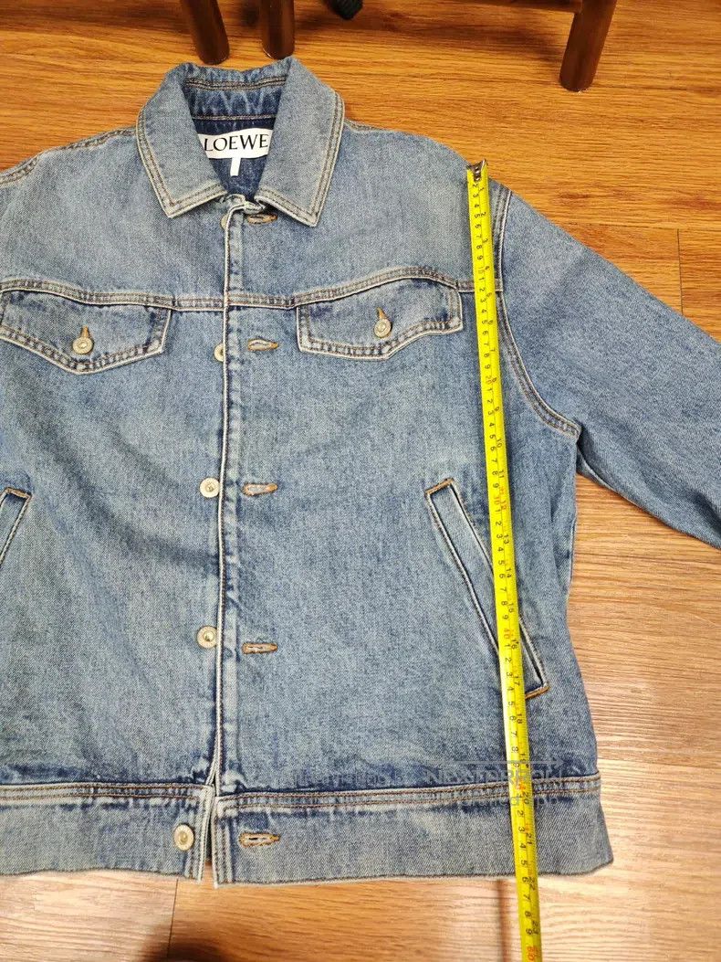 Loewe Loewe Single-Breasted Denim Jacket Size US S / EU 44-46 / 1 - 8 Thumbnail
