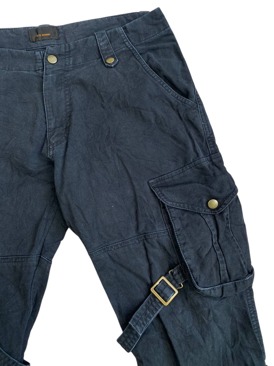 Tete Homme 2000's Tete Homme Cargo Bondage Pants Size US 33 - 4 Thumbnail