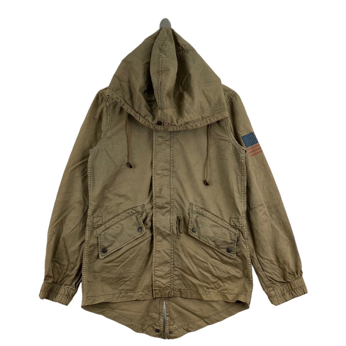 Japanese Brand × Journal Standard RELUME JOURNAL STANDARD Japan Brand US Flag Print Brown Size US M / EU 48-50 / 2 - 1 Thumbnail