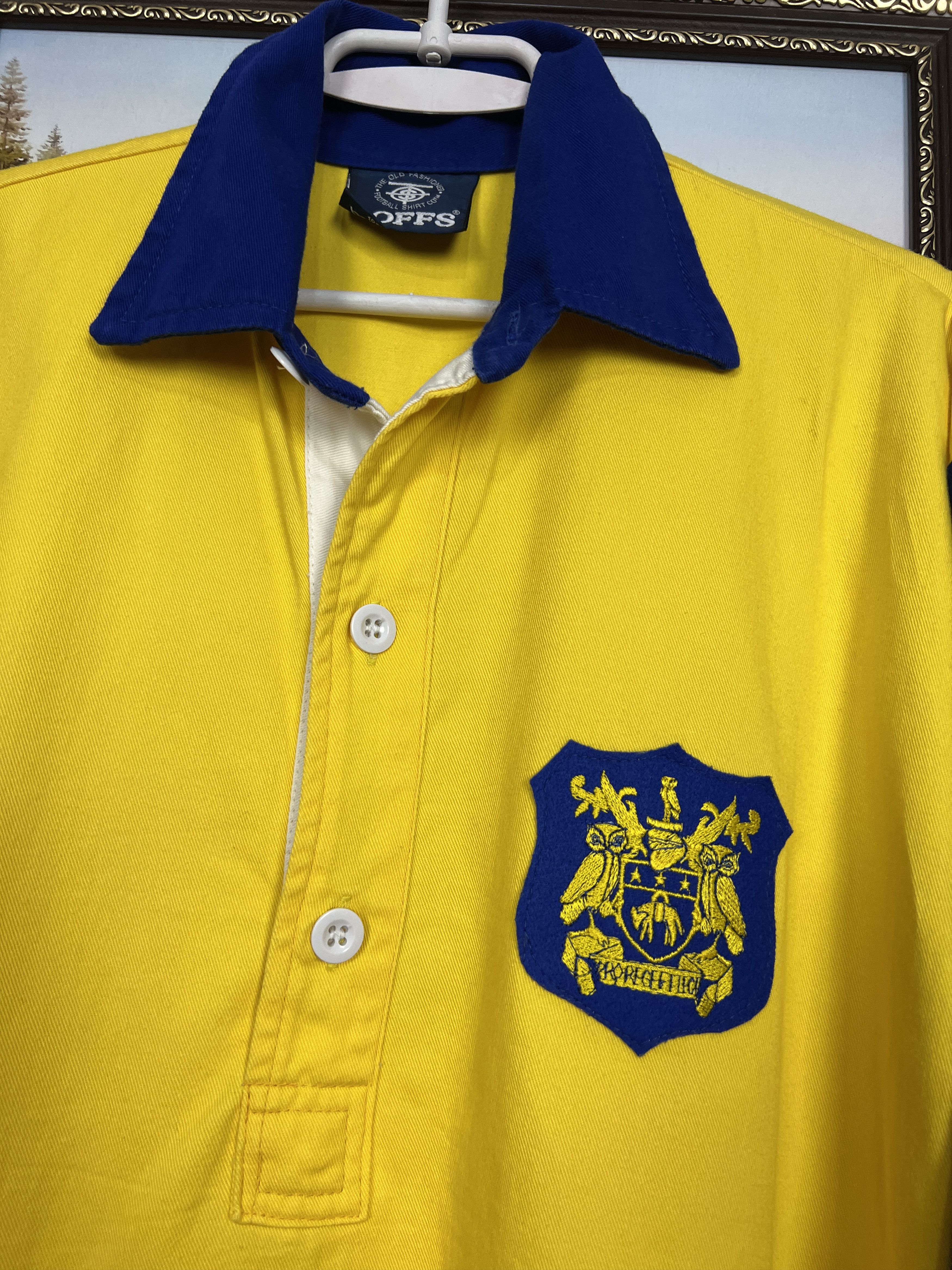 Vintage Leeds United Replicas football shirt 1934 Long Sleeve Jersey Size US L / EU 52-54 / 3 - 3 Thumbnail