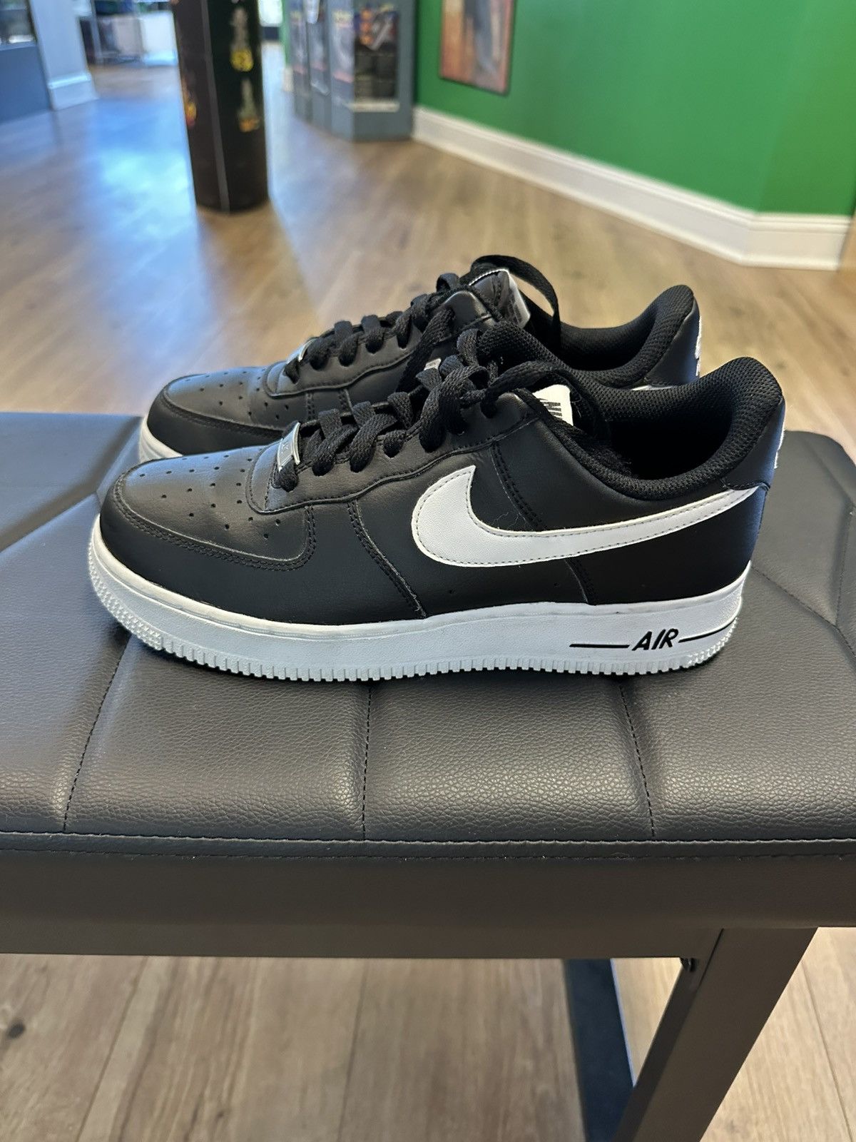 Nike Air Force 1'07 AN20 'Black white Size US 6.5 / EU 39-40 - 3 Thumbnail