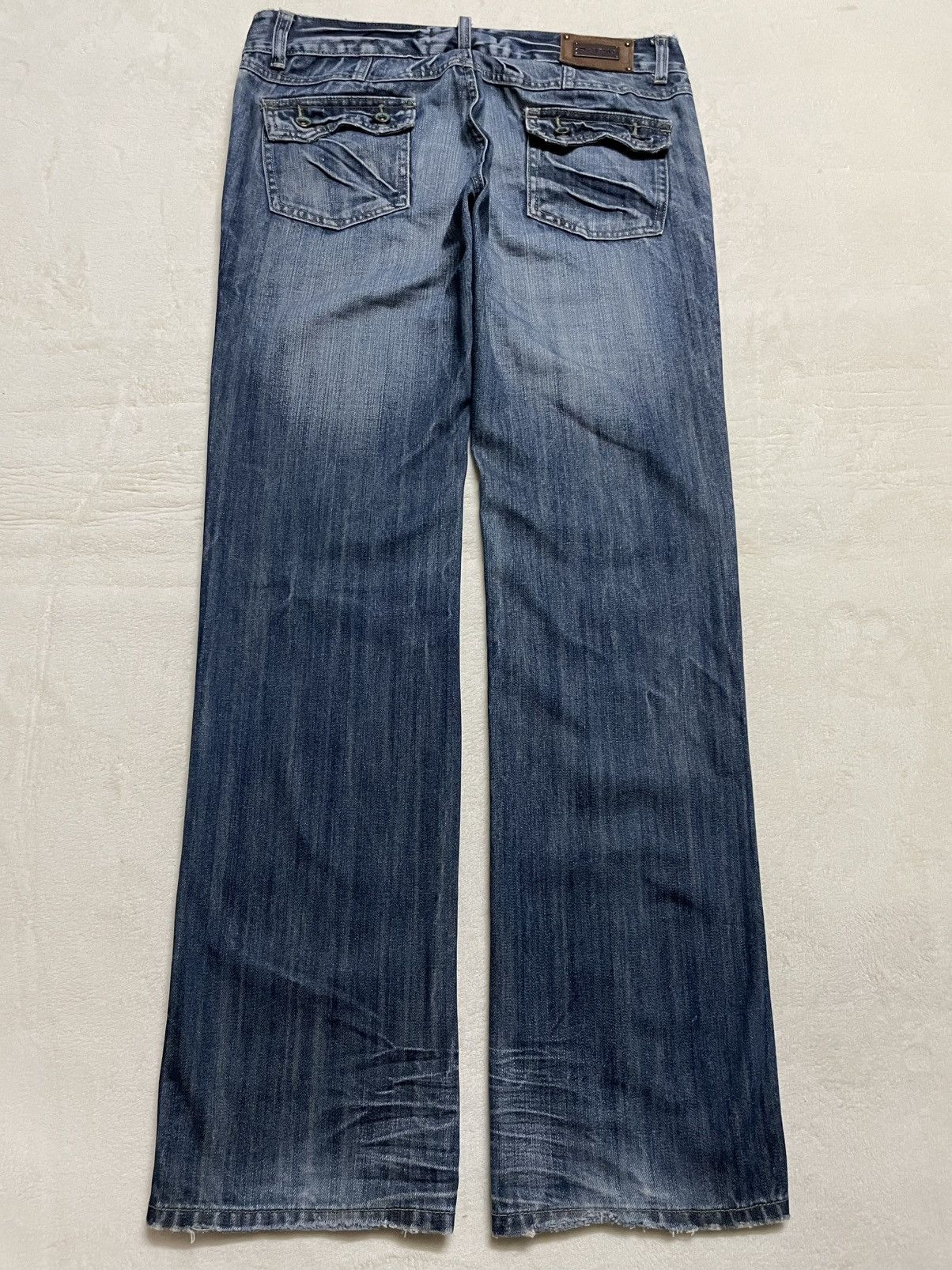 Japanese Brand Vintage D-STIAG Mudwash Bushpants Denim Jeans Size US 33 - 8 Thumbnail