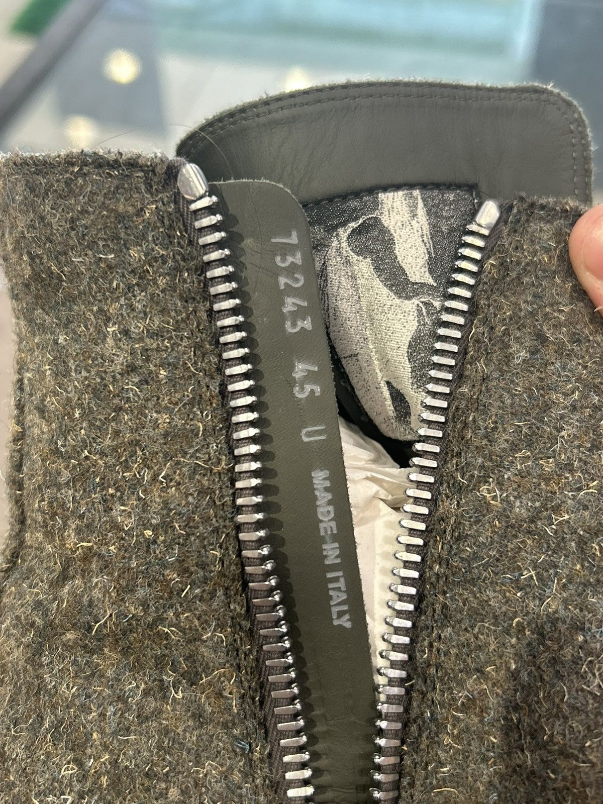 Rick Owens Rick owens green bosco high top Size US 12 / EU 45 - 11 Thumbnail