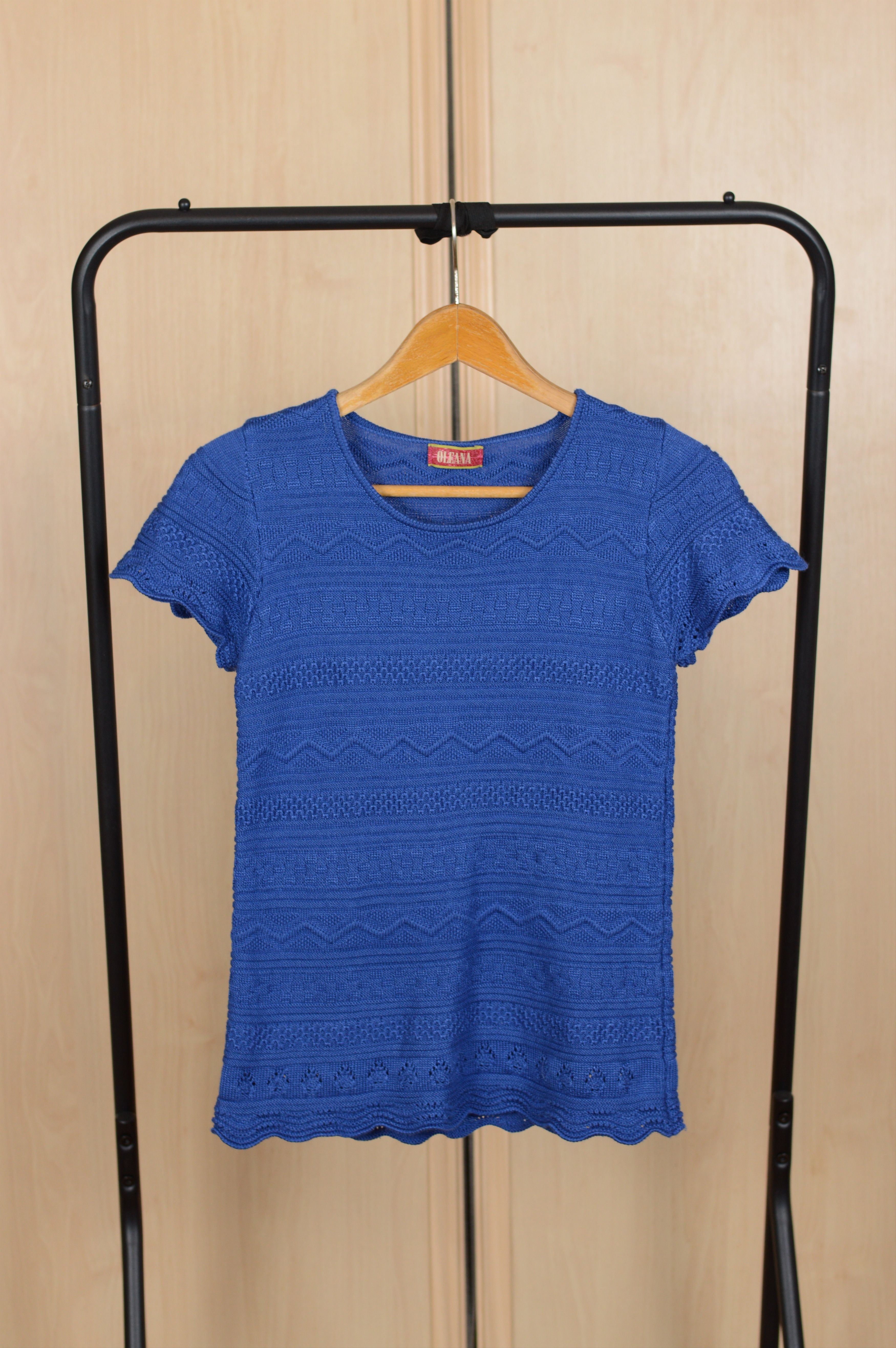 Other Oleana Espeland Silk / Wool T Shirt Top Size S / US 4 / IT 40 - 1 Thumbnail