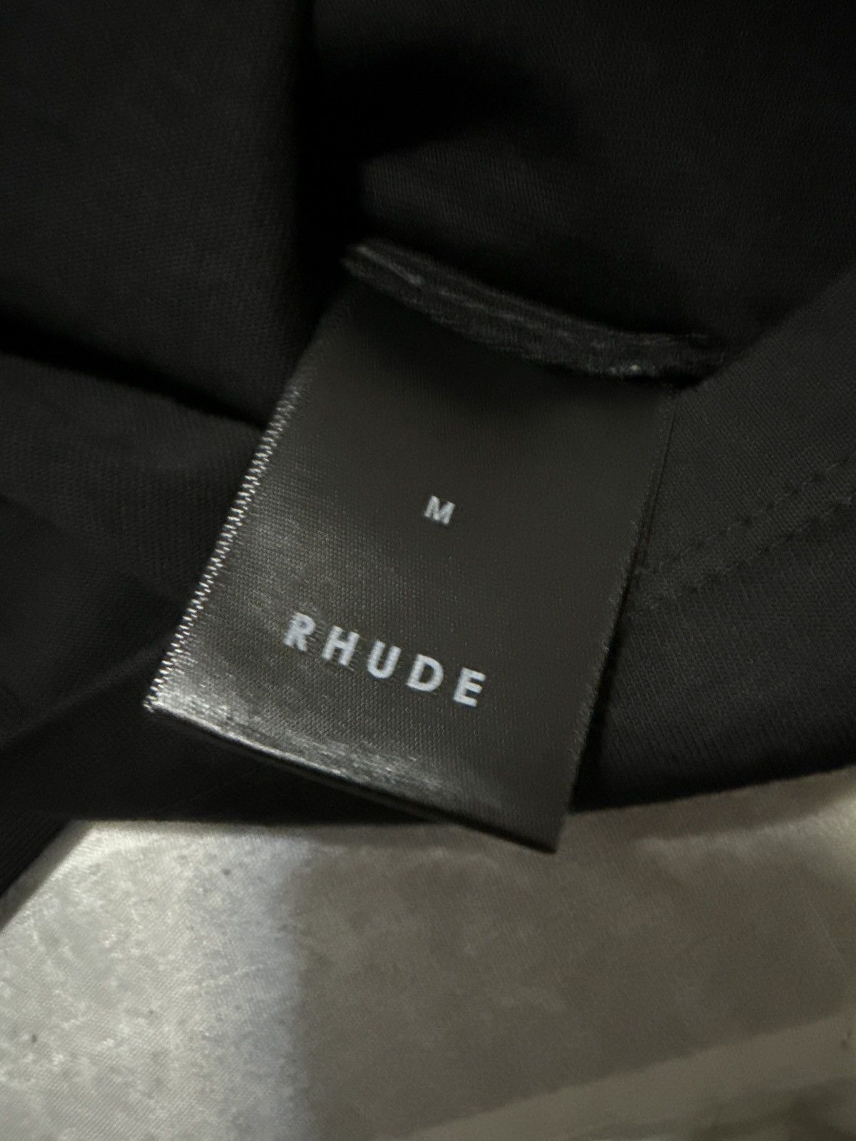 Rhude Rhude Side Logo Pocket T-Shirt Black Sz Medium fits XL Size US M / EU 48-50 / 2 - 8 Thumbnail