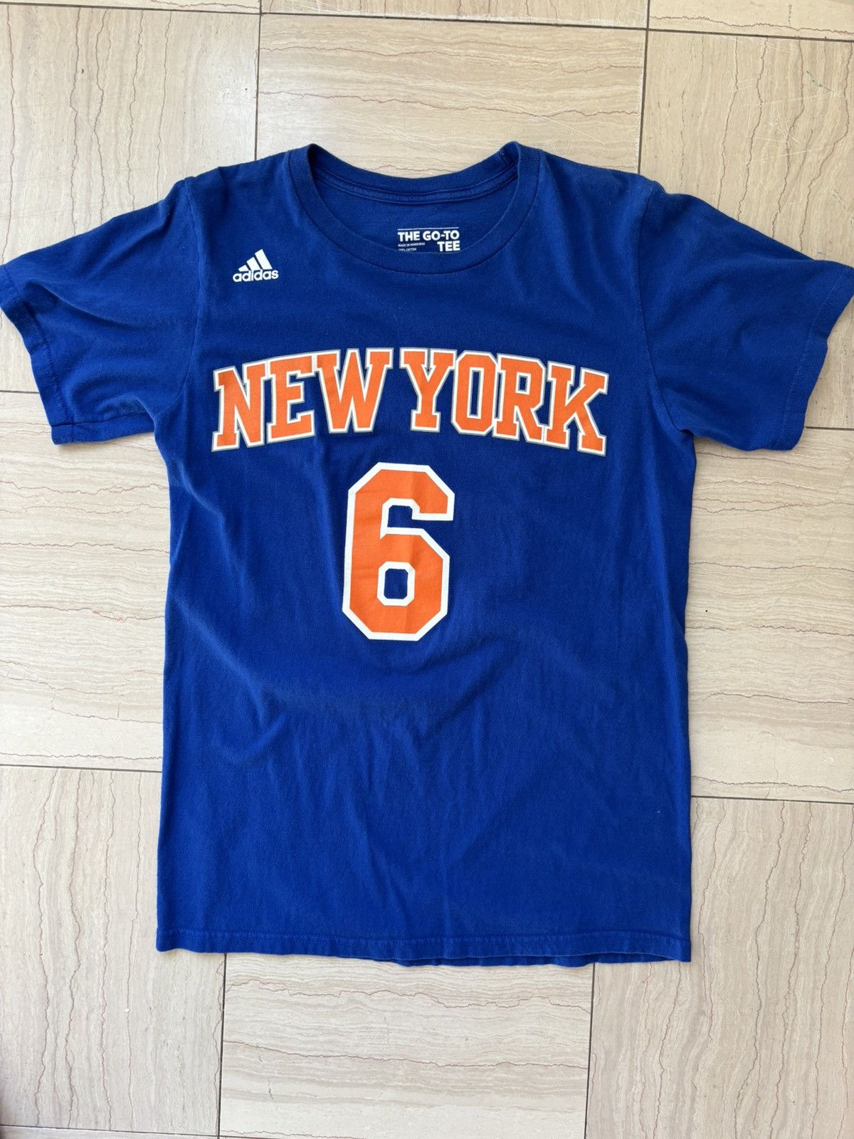 Adidas NEW YORK KNICKS PORZINGIS T SHIRT Size US XS / EU 42 / 0 - 2 Thumbnail