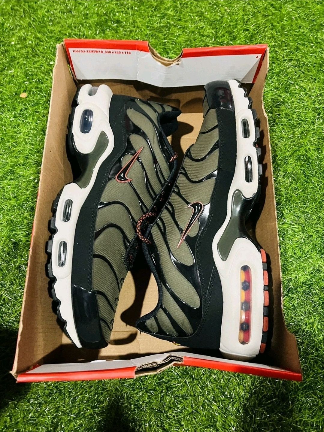 Nike Nike Air Max Plus Cargo Khaki Black Phantom Sz 14 FB9722-300 Size US 14 / EU 47 - 4 Thumbnail