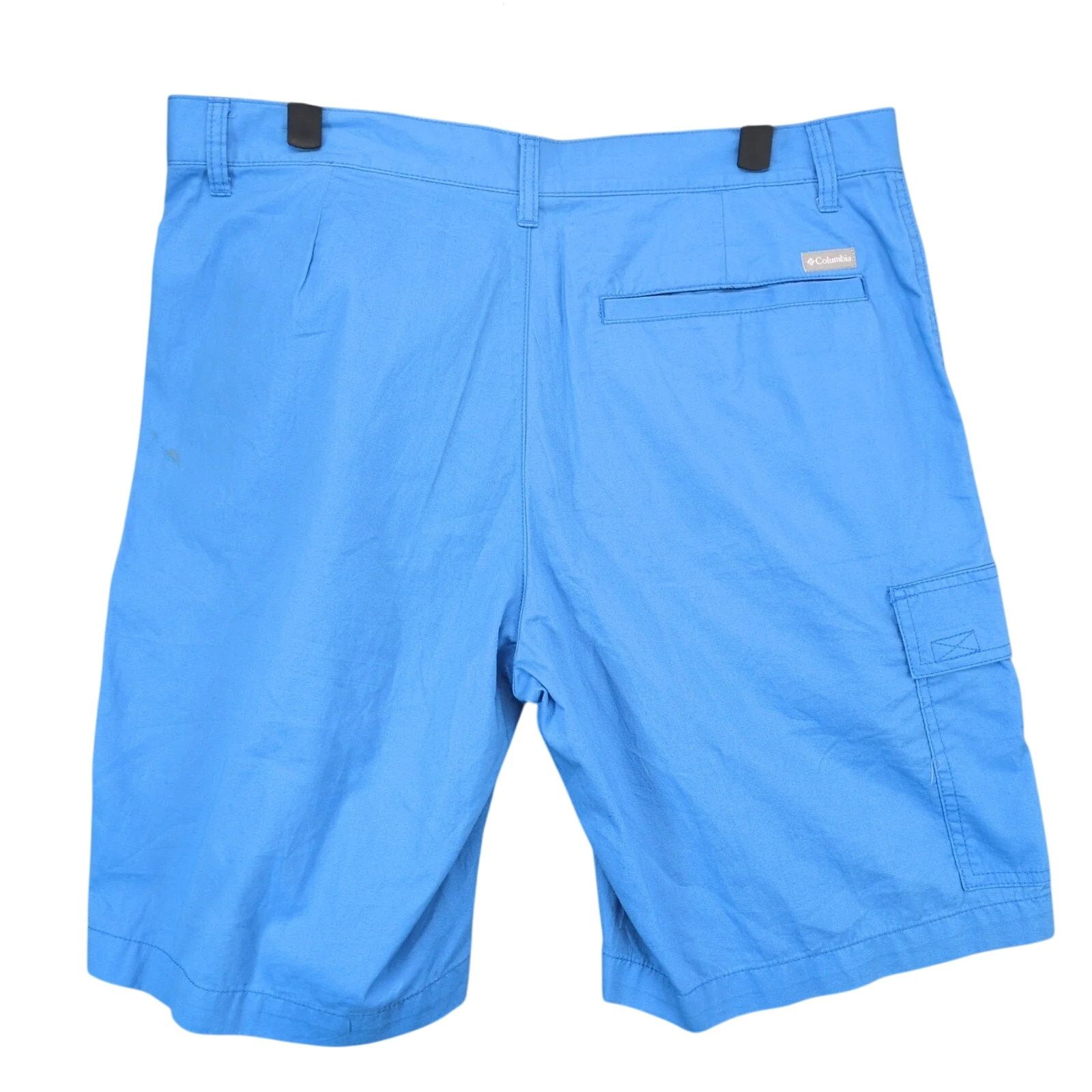 Columbia NWT Columbia Dog Lake Cargo Shorts Men's 36x10 Blue Cotton Size US 36 / EU 52 - 2 Thumbnail
