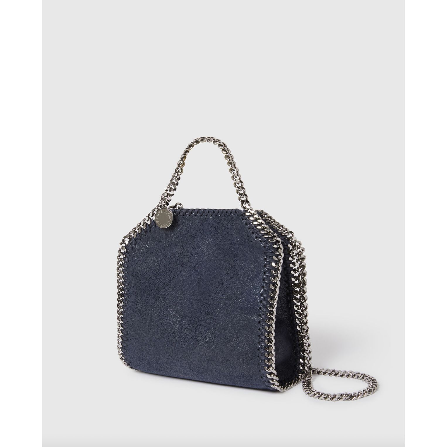 Stella McCartney STELLA MCCARTNEY NAVY TINY SHAGGY DEAR FALABELLA Size ONE SIZE - 5 Thumbnail