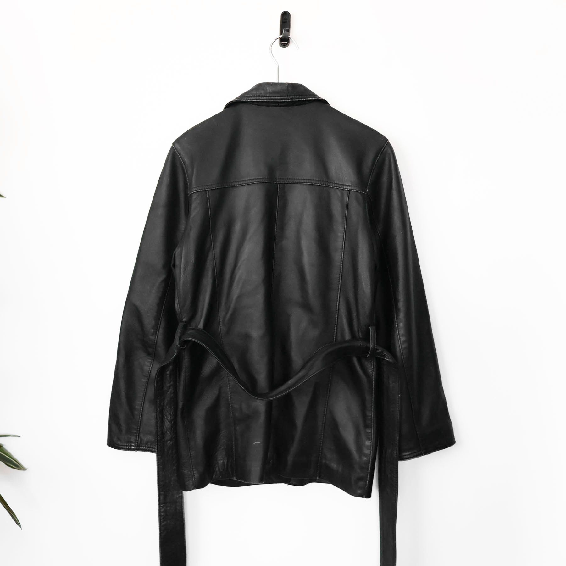 Vintage Vera Pella Soft Genuine Leather Jacket Coat Made In Italy Size M / US 6-8 / IT 42-44 - 7 Thumbnail