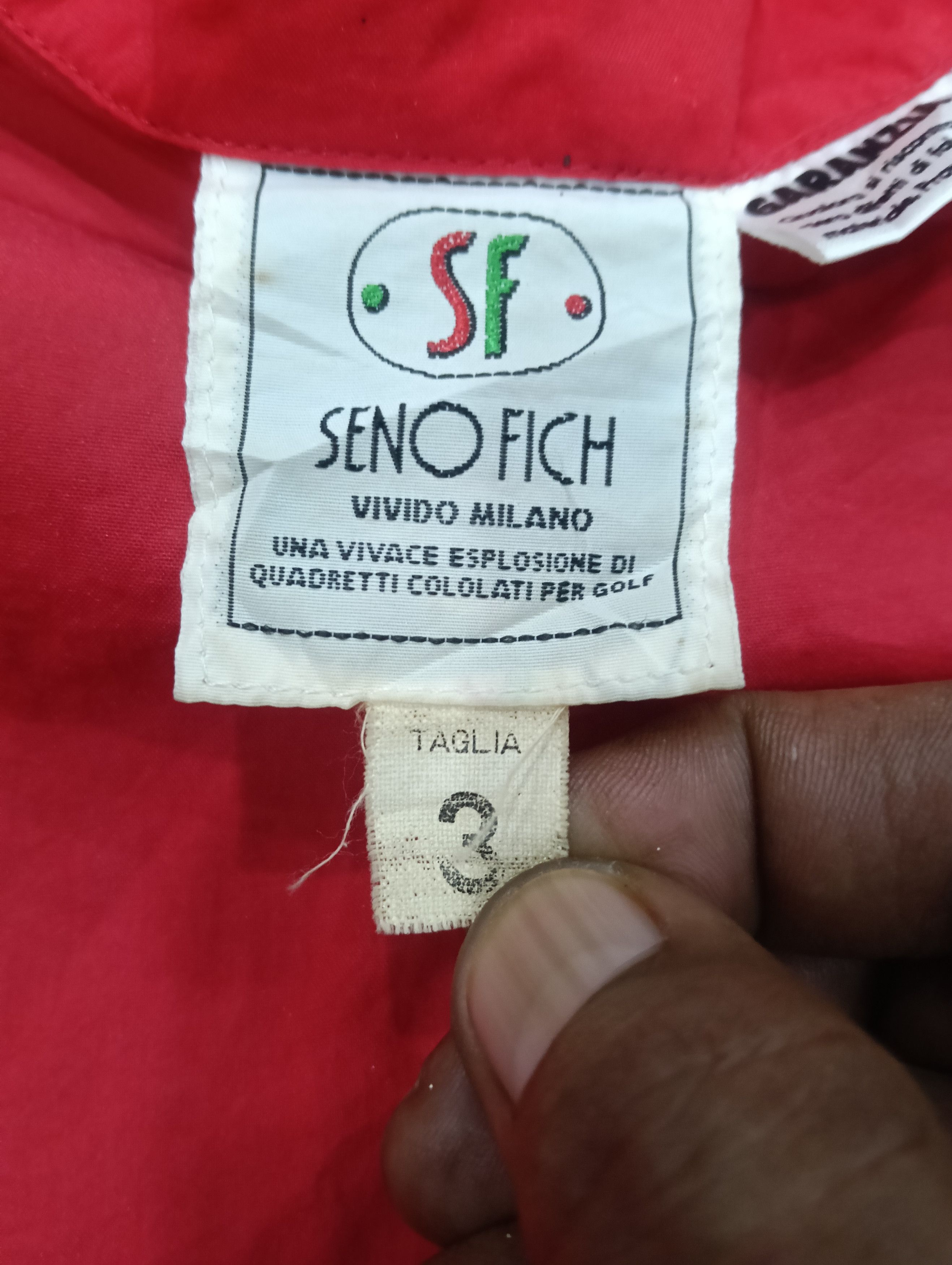 Vintage Vintage Seno Fich Like Long Windbreakers Size XL / US 12-14 / IT 48-50 - 10 Thumbnail