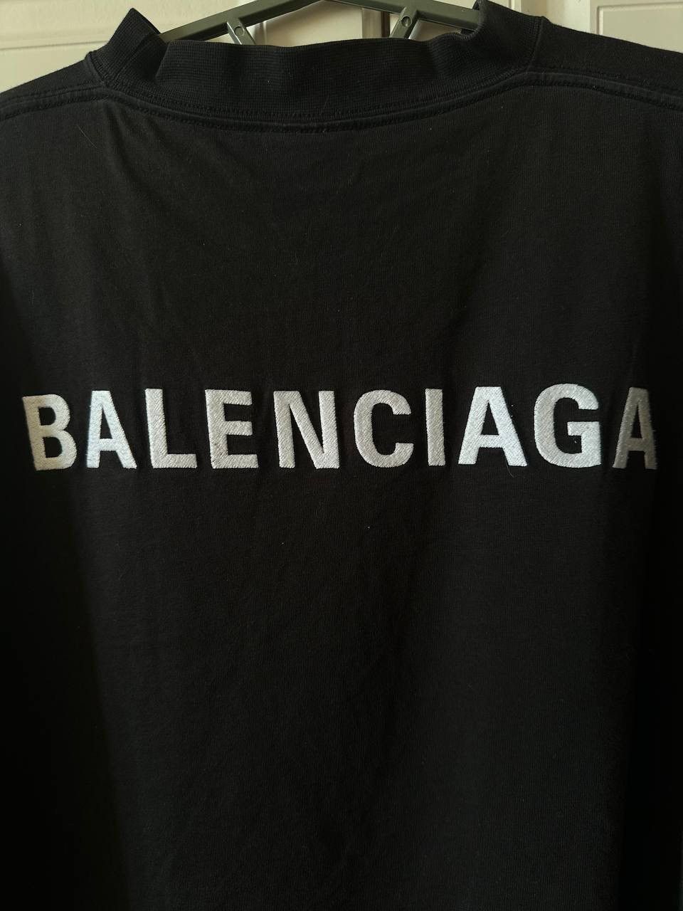 Balenciaga balenciaga logo tshirt Size US M / EU 48-50 / 2 - 8 Thumbnail