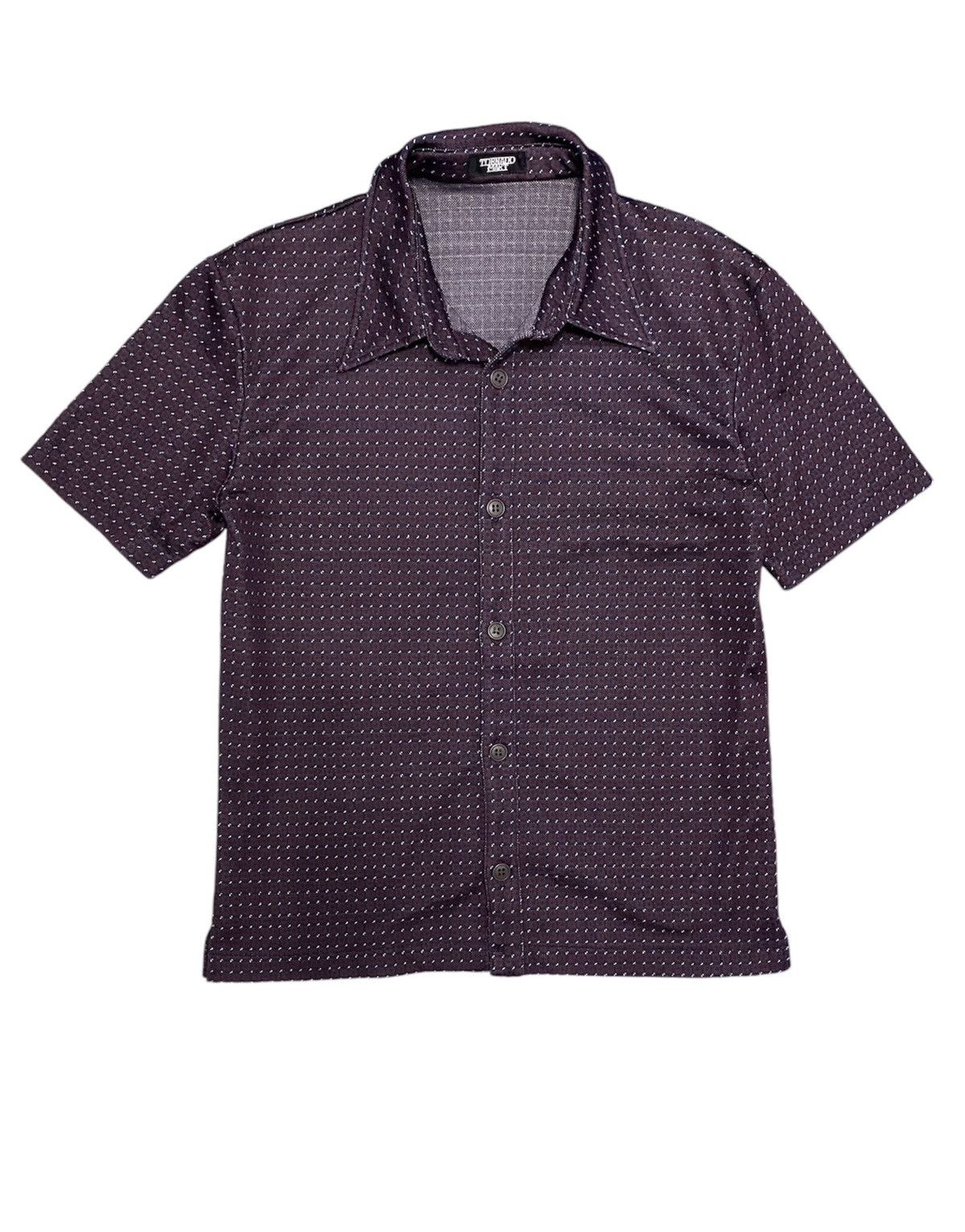 Japanese Brand × Obelisk × Tornado Mart 1990s Jacquard pattern button shirt Size US S / EU 44-46 / 1 - 1 Thumbnail