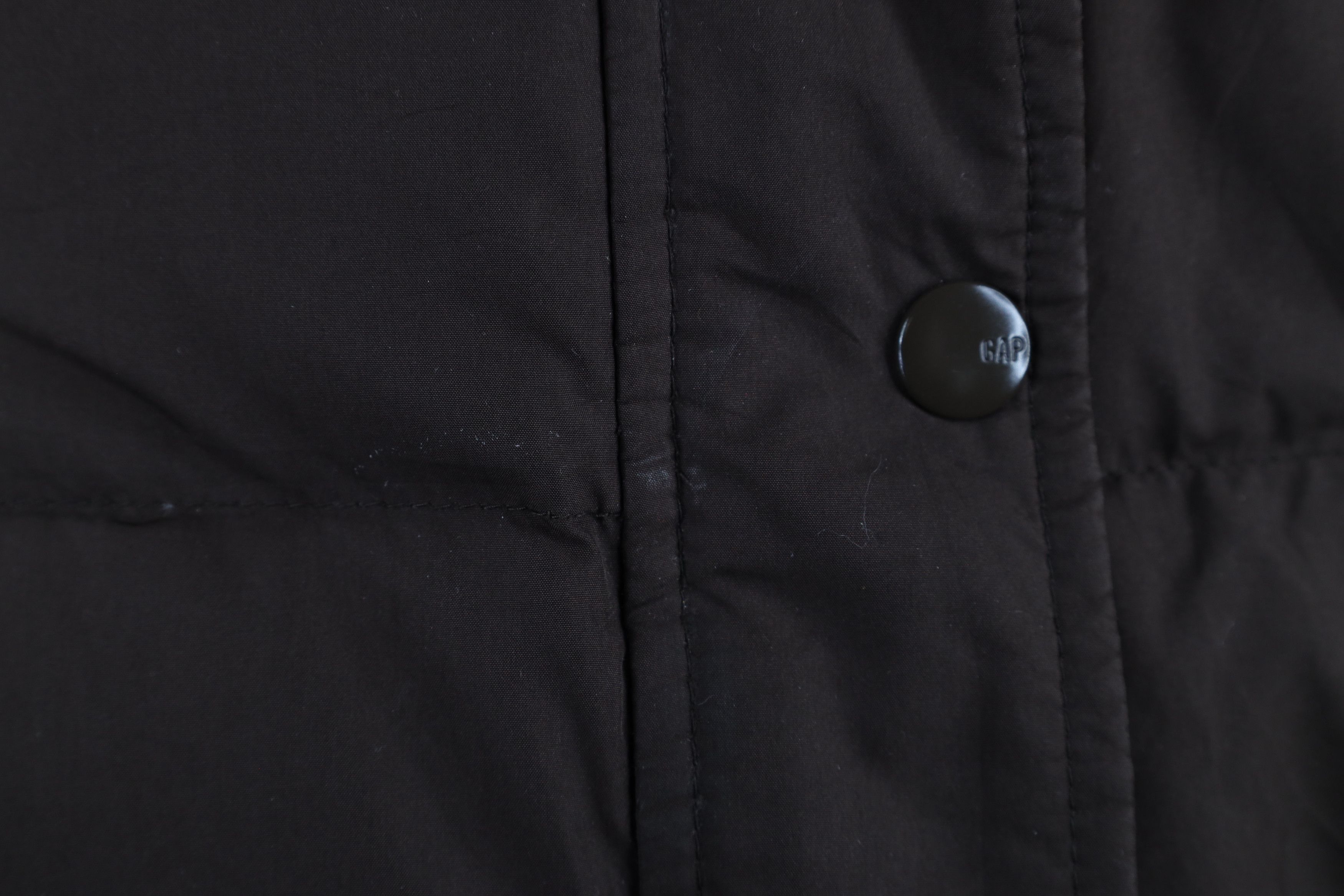 Gap × Vintage Vintage Y2K Gap Faded Full Zip Puffer Vest Jacket Brown Size S / US 4 / IT 40 - 4 Thumbnail