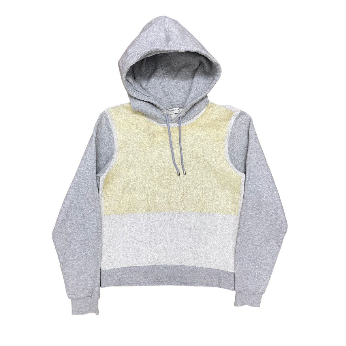 Balenciaga Balenciaga 2014 Fake Leather Unisex Hoodies Size S / US 4 / IT 40 - 1 Thumbnail