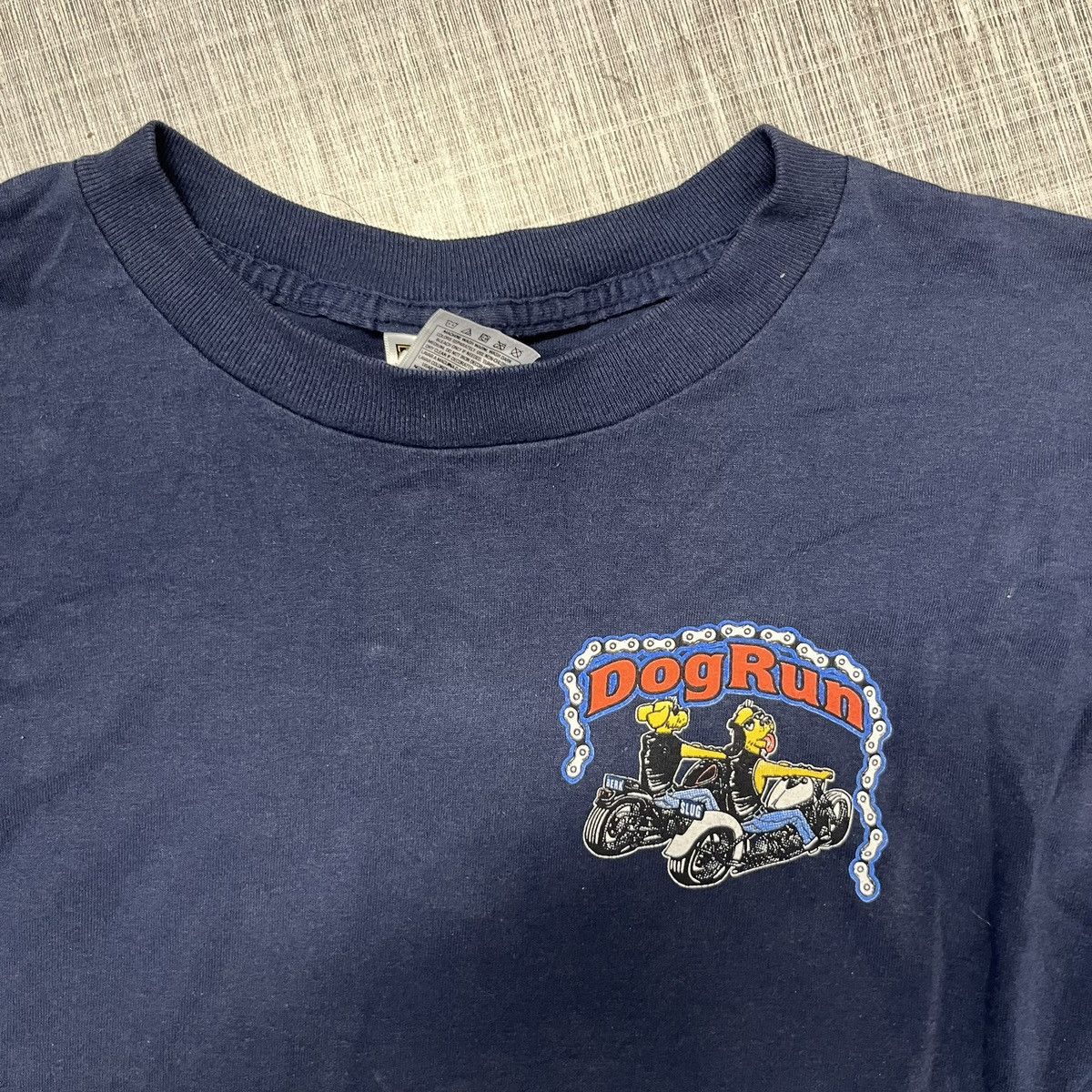 Harley Davidson × Vintage VTG 2002 Dog Run Biker Tee Size US XL / EU 56 / 4 - 2 Thumbnail