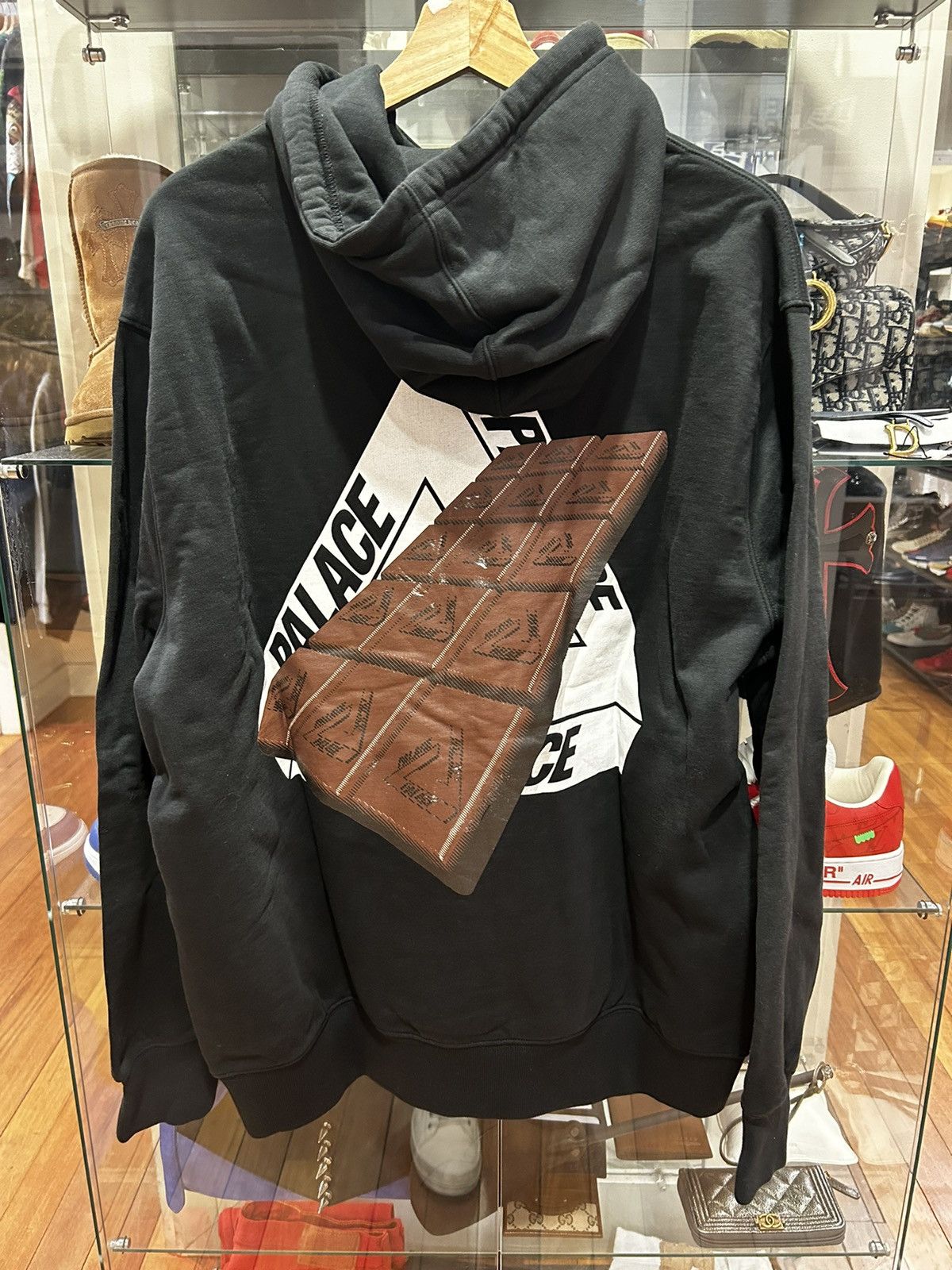 Palace Palace Chocolate Hoodie Size US XL / EU 56 / 4 - 2 Thumbnail