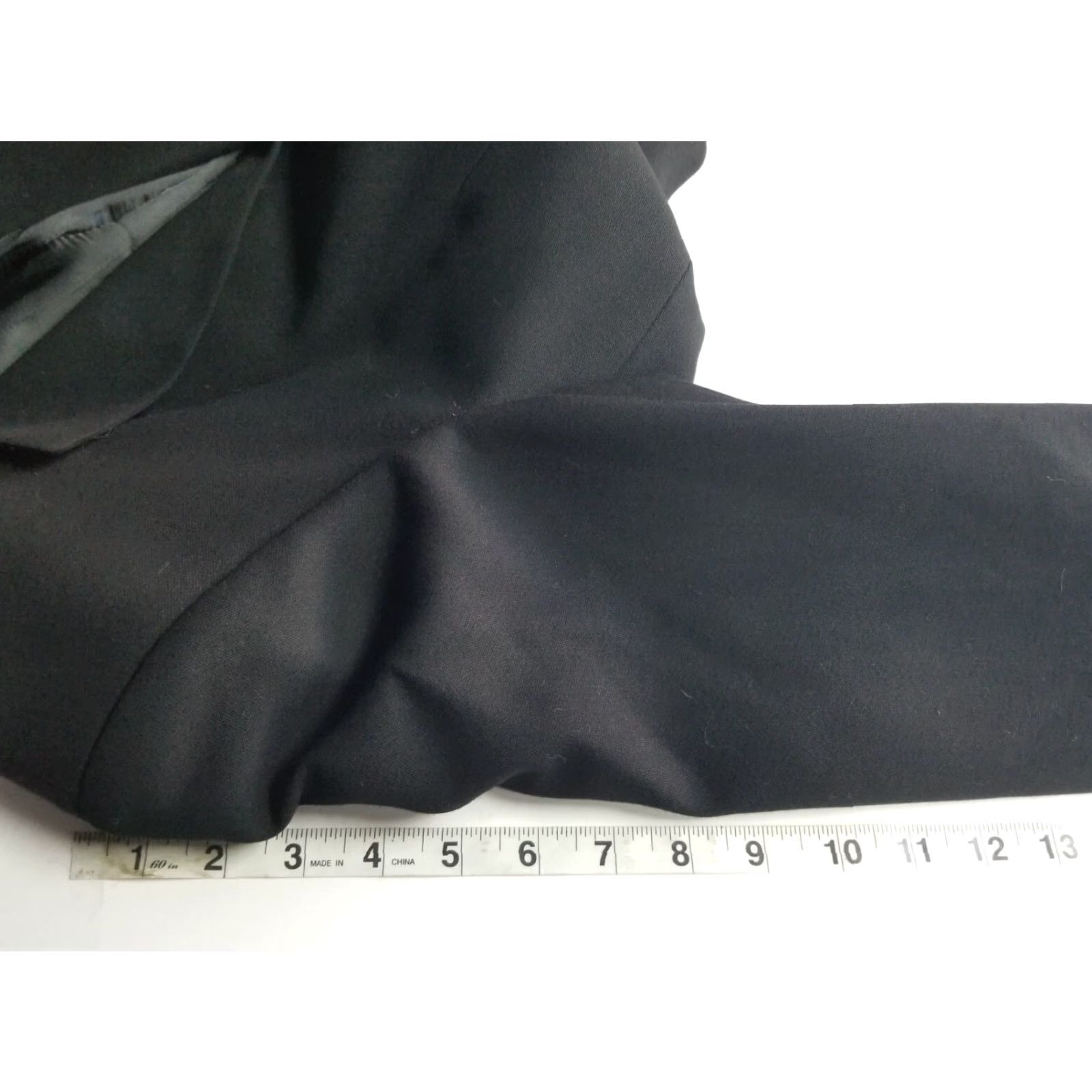 Banana Republic Banana Republic Blazer Black 100% Wool Single-Breasted 3-Button Notch Lapel Mens Size 38S Italy Made Dry Clean Only Modern 80s 90s Preppy Classic Size 38R - 6 Thumbnail