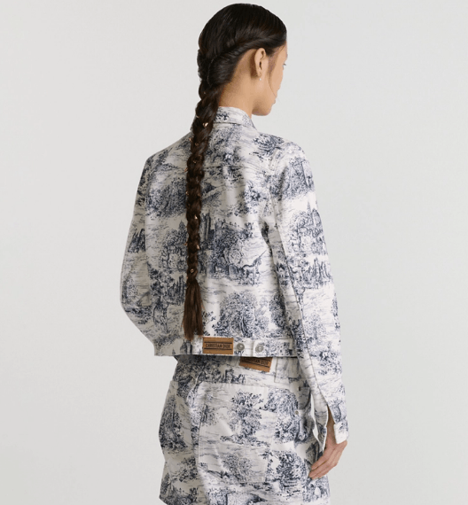 Dior o1w1db10326 512V11 Jacket in White/Blue Size XL / US 12-14 / IT 48-50 - 6 Thumbnail